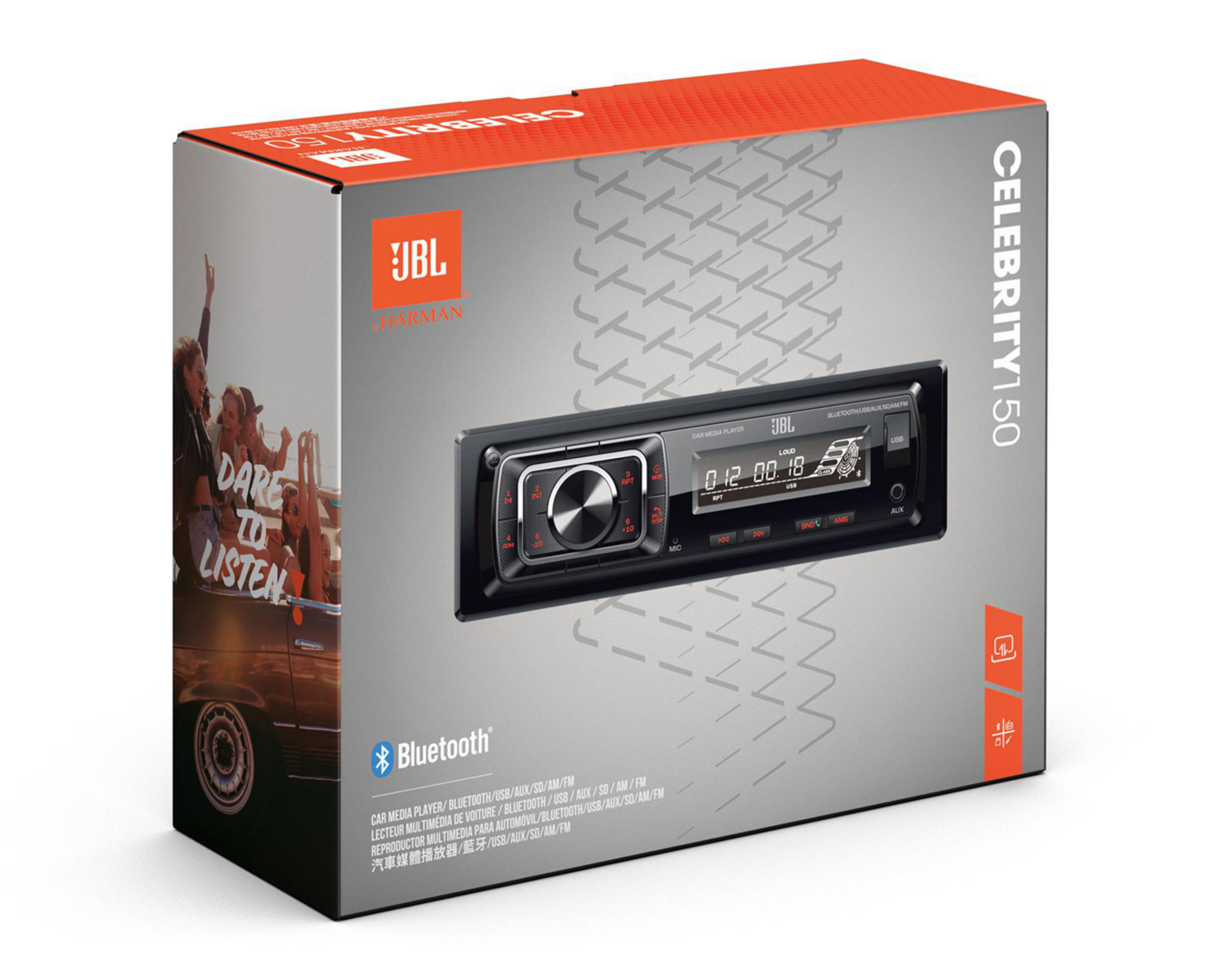 Foto 4 | Autoestéro Multimedia JBL sin CD CELEBRITY 150 Bluetooth Negro