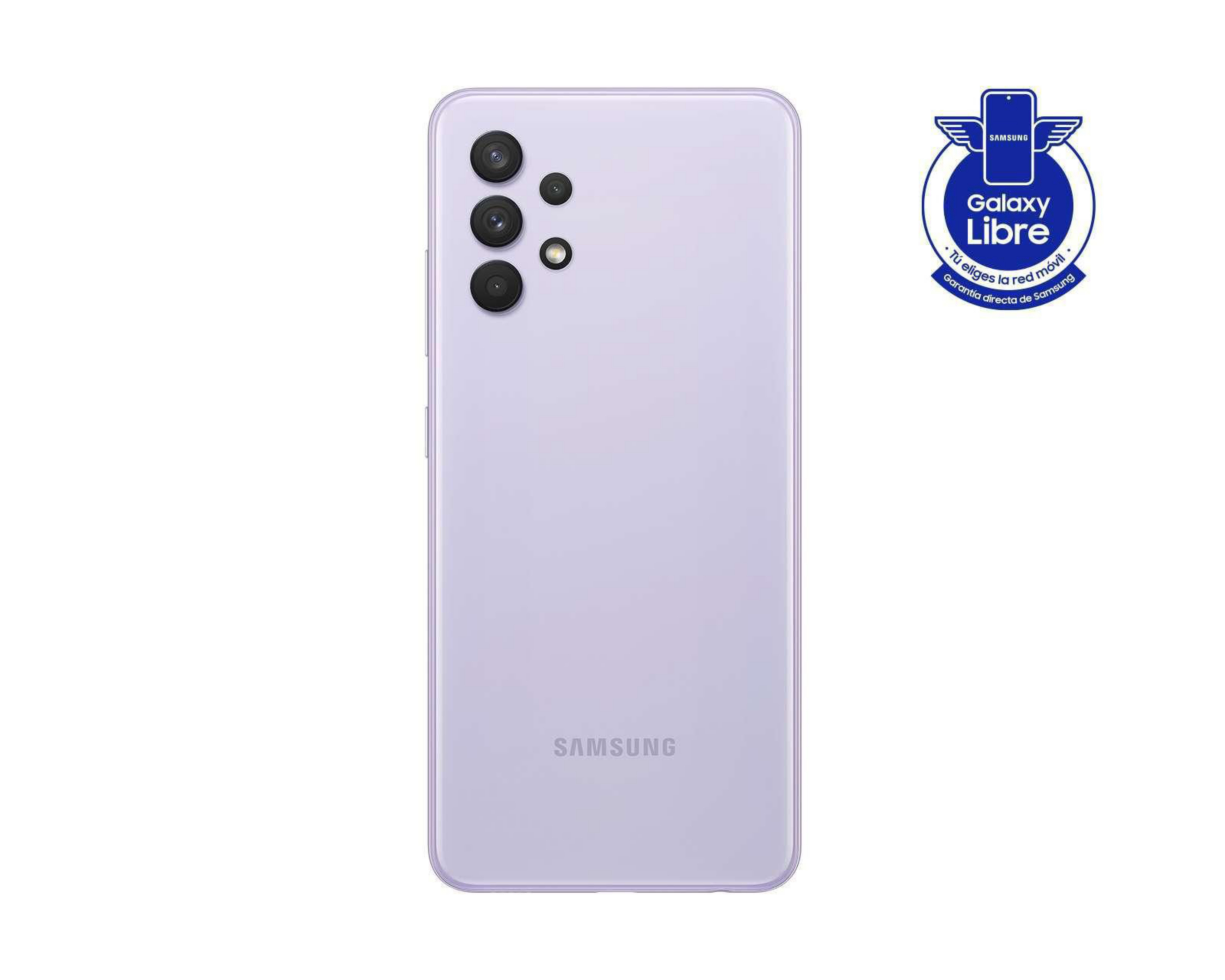 Foto 1 | Celular Samsung Desbloqueado Galaxy A32 128 GB Violeta