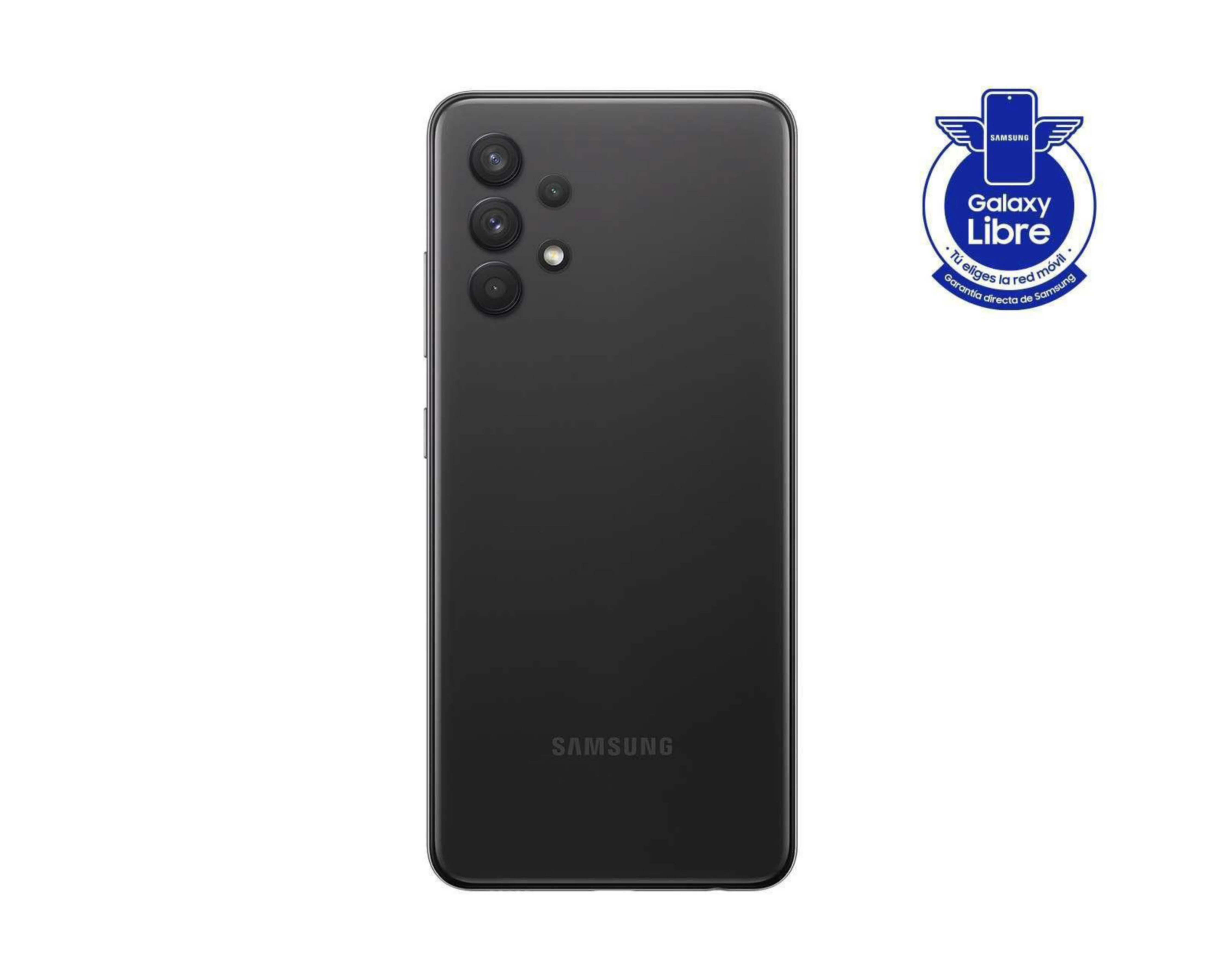 Foto 2 pulgar | Celular Samsung Desbloqueado Galaxy A32 128 GB Negro