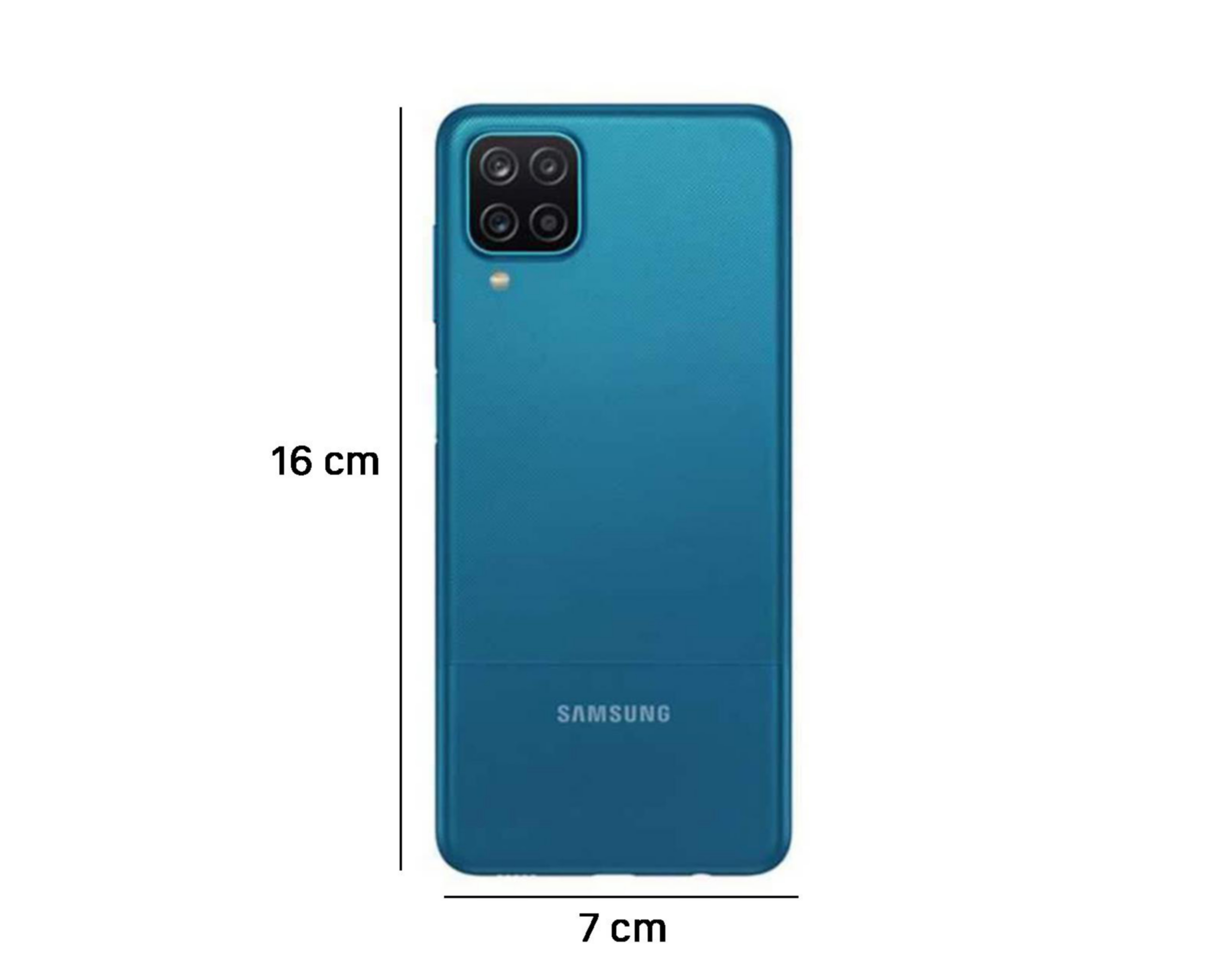 Foto 4 pulgar | AT&T/Unefon Samsung Galaxy A12 64 GB Azul