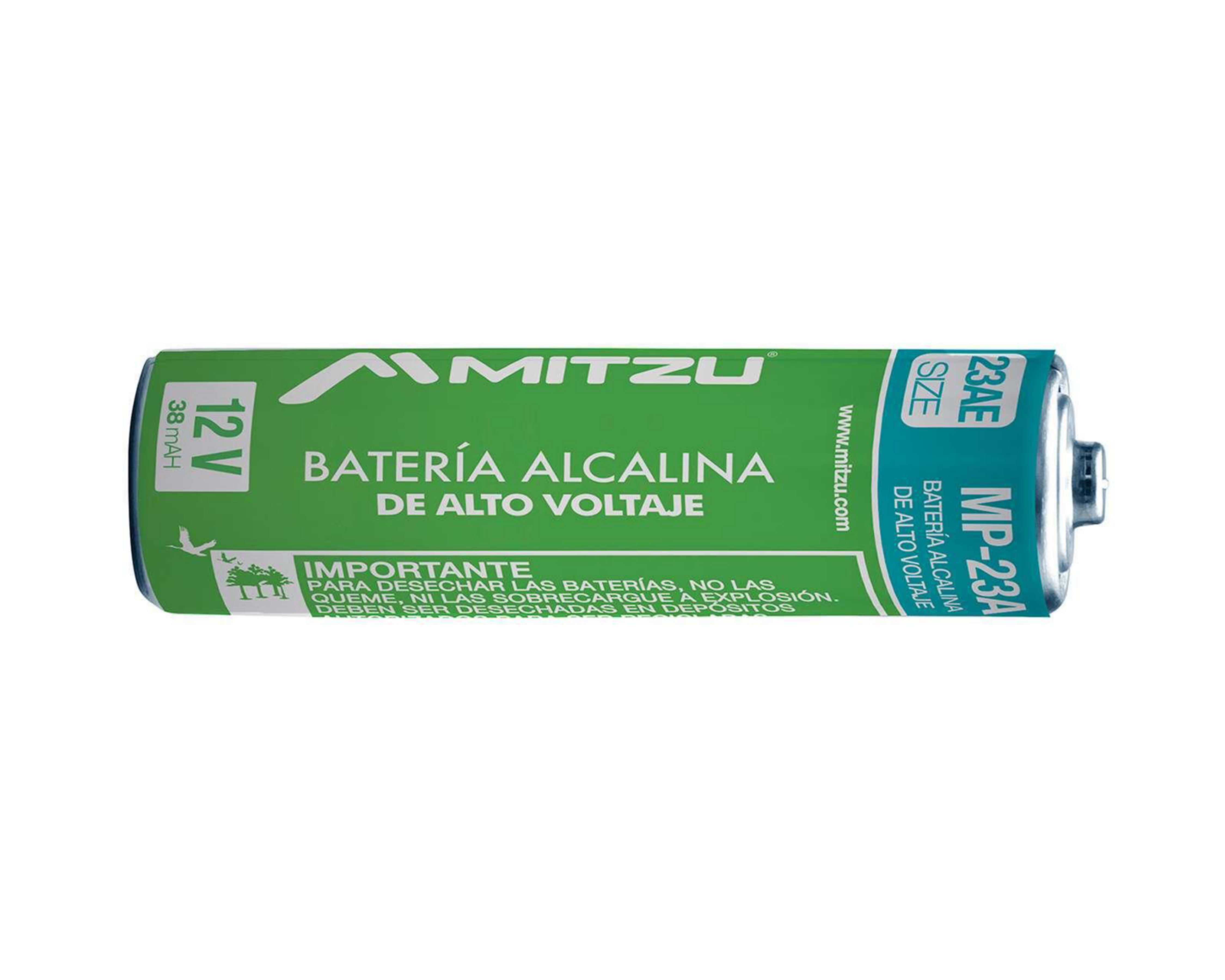 Foto 3 pulgar | Batería Alcalina Mitzu MP-23A