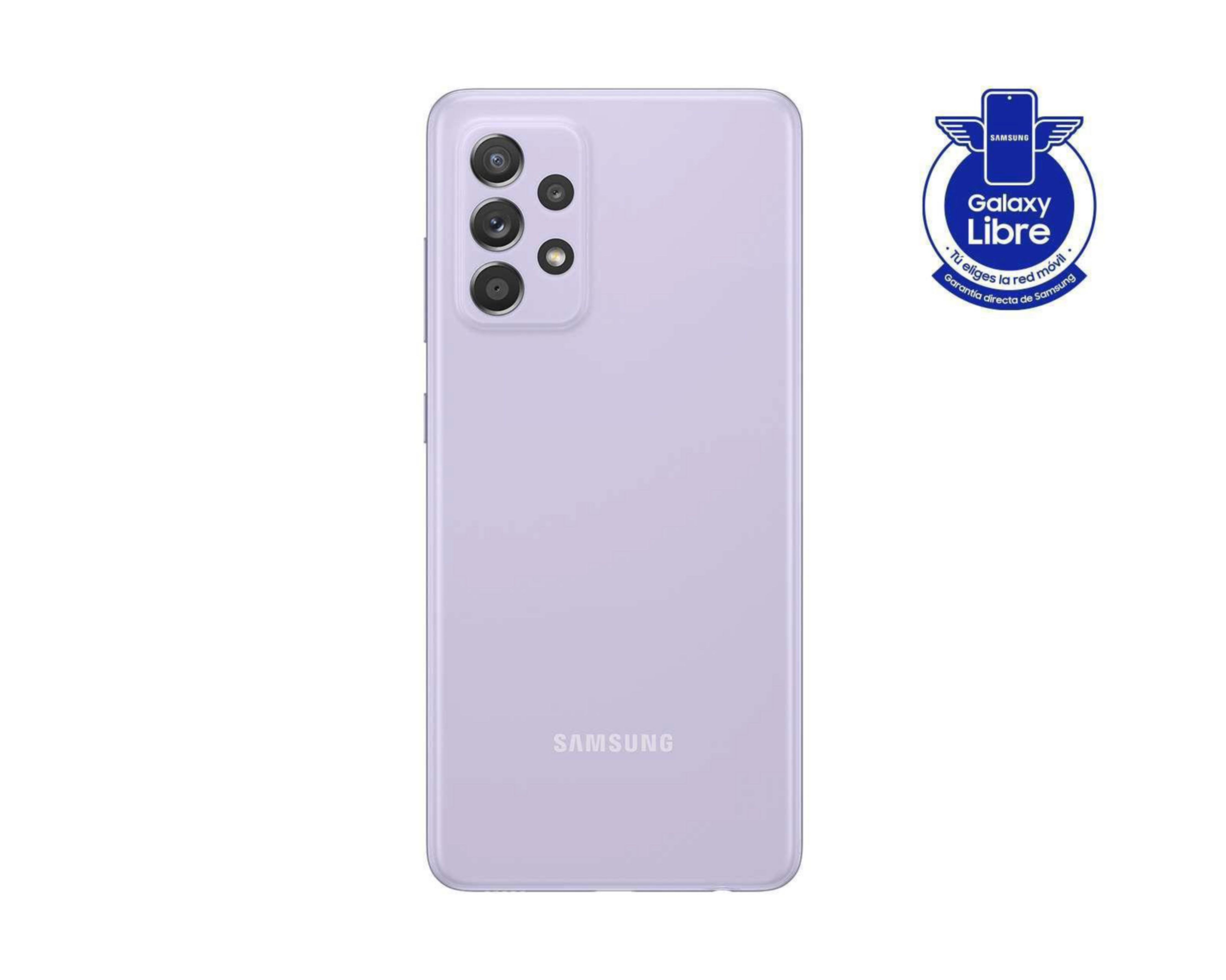 Foto 2 pulgar | Celular Samsung Liberado Galaxy A52 128 GB Violeta