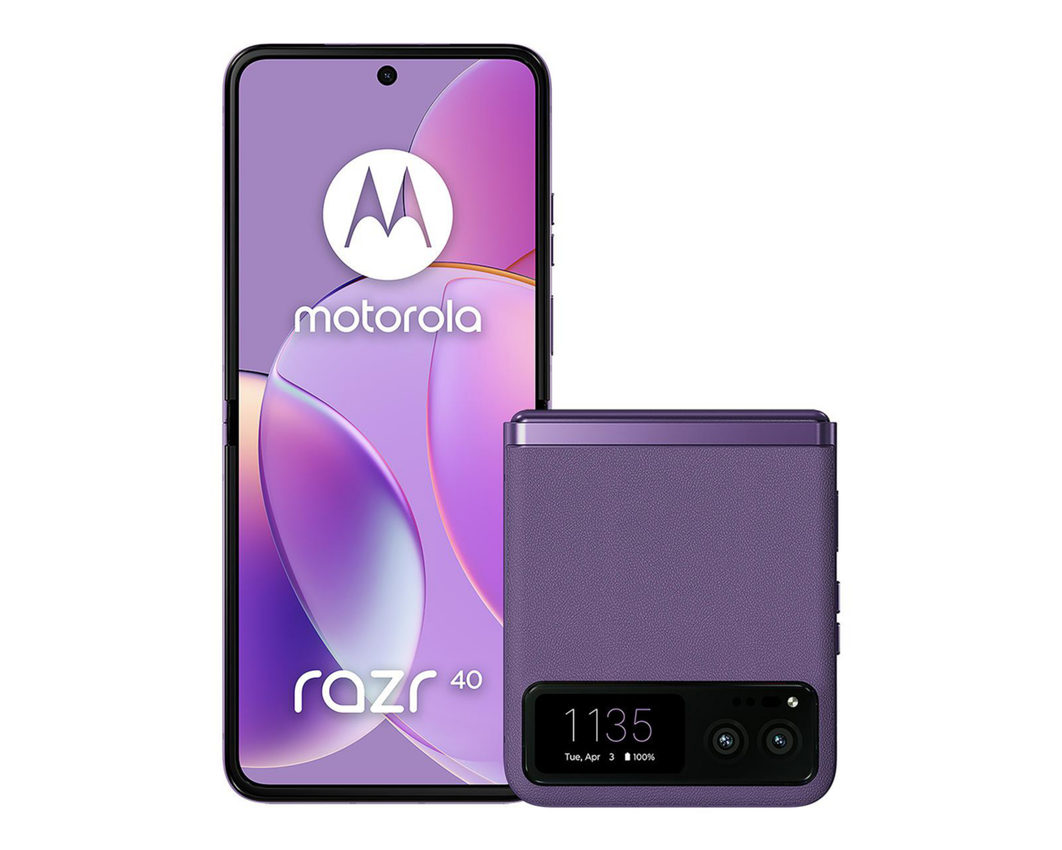 Telcel Motorola Razr 40 256 GB Morado $12,999