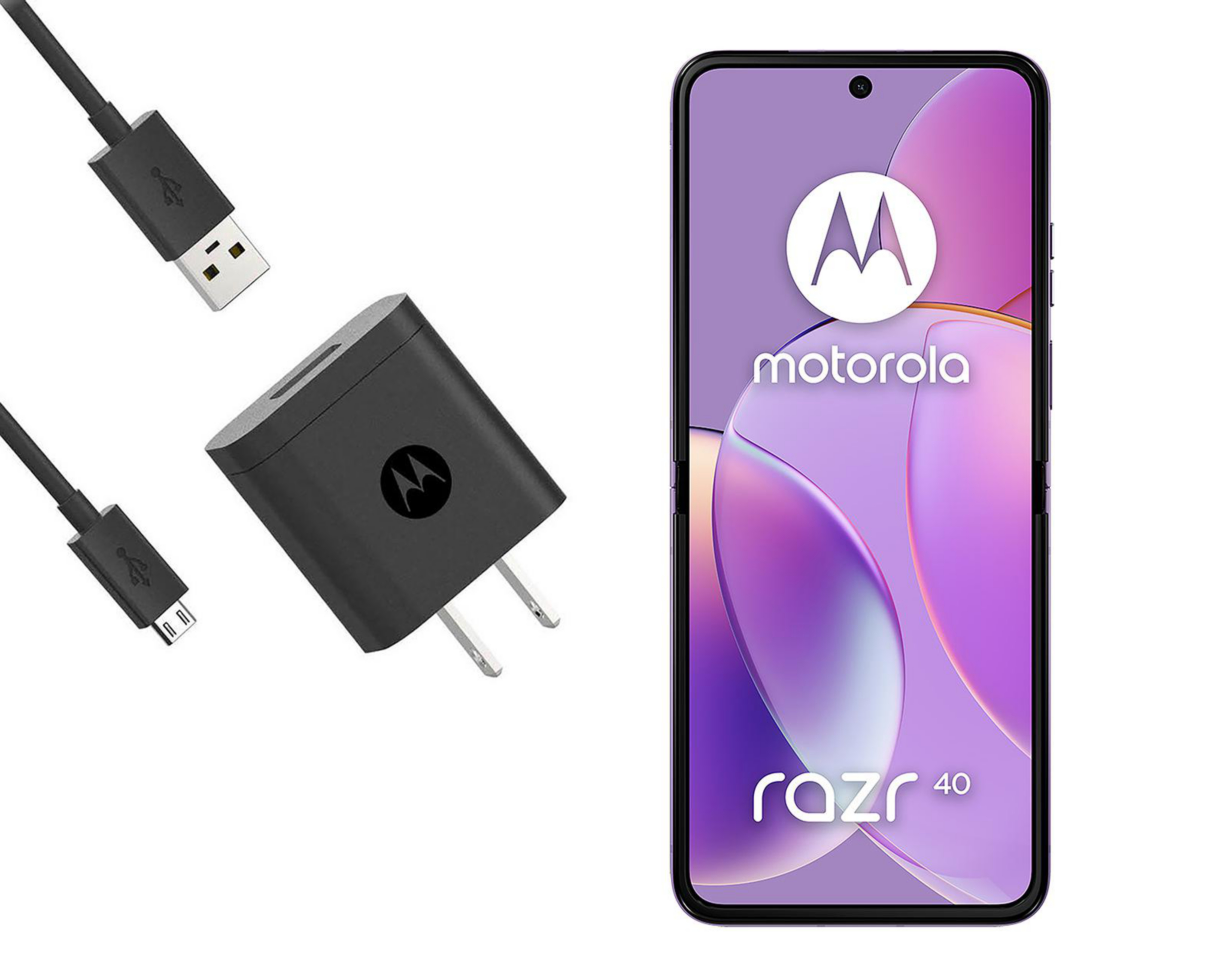 Foto 6 | Telcel Motorola Razr 40 256 GB Morado