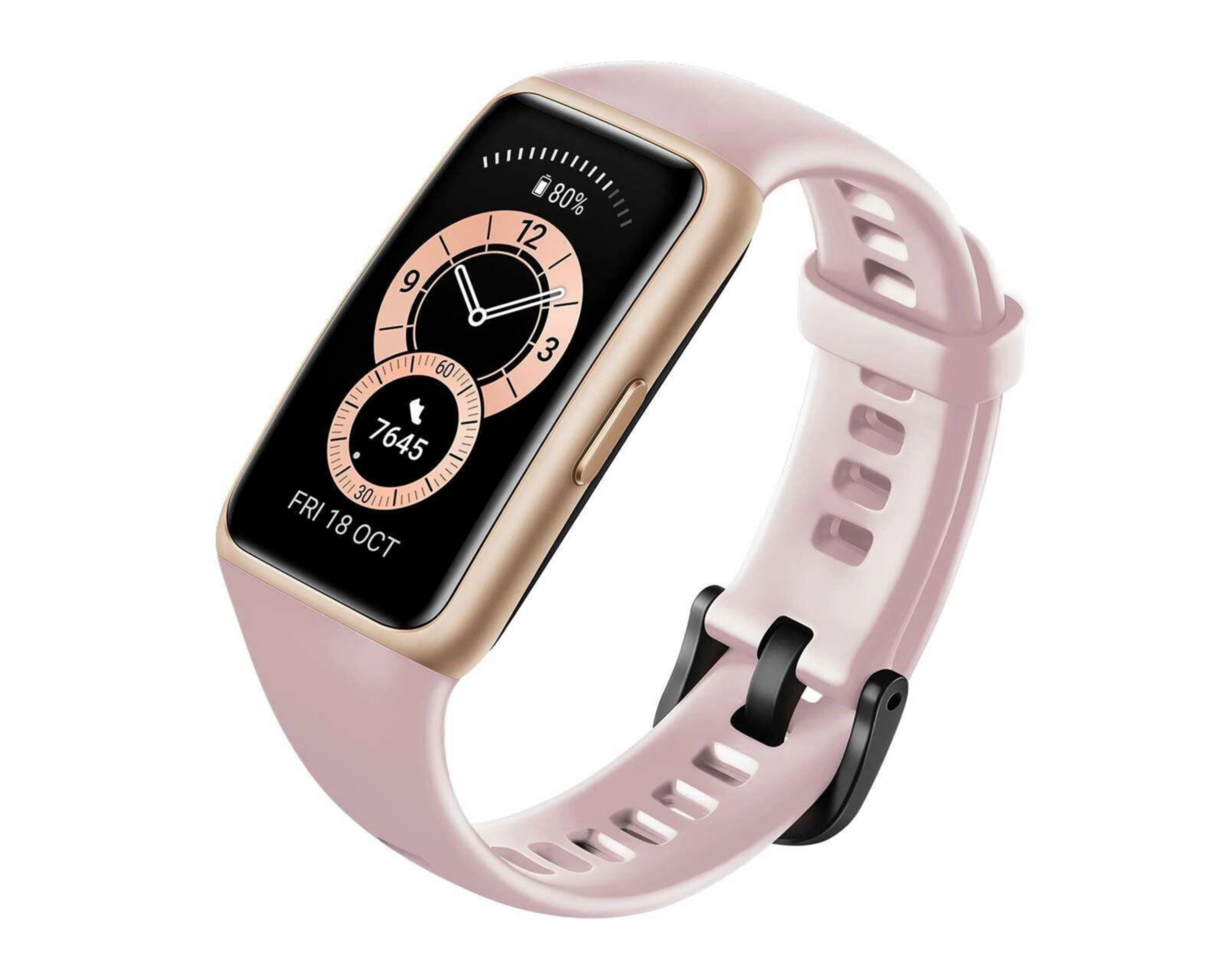 Foto 5 pulgar | Fitband Huawei Band 6 Rosa