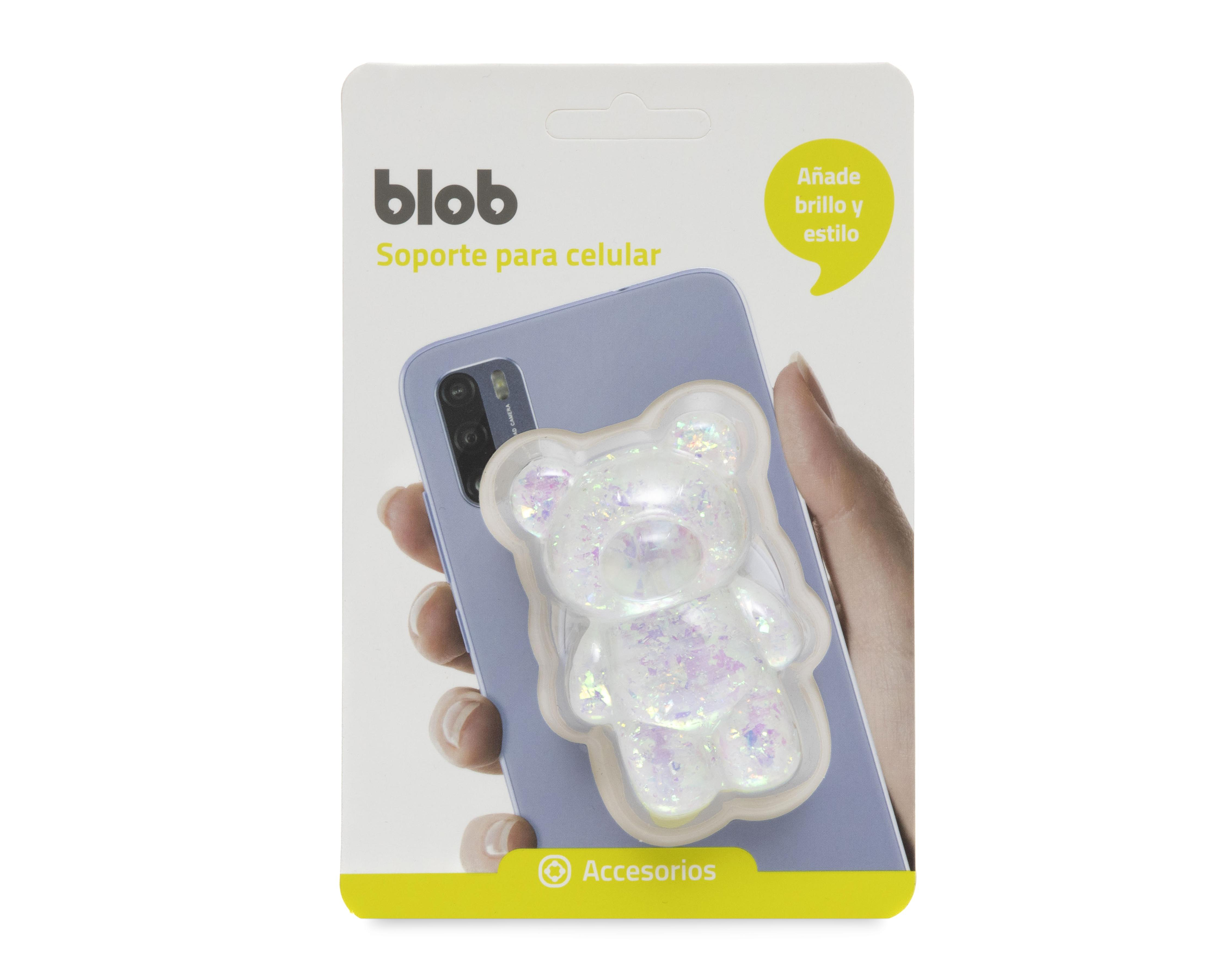Foto 2 pulgar | Soporte Adherible Blob Tornasol para Celular