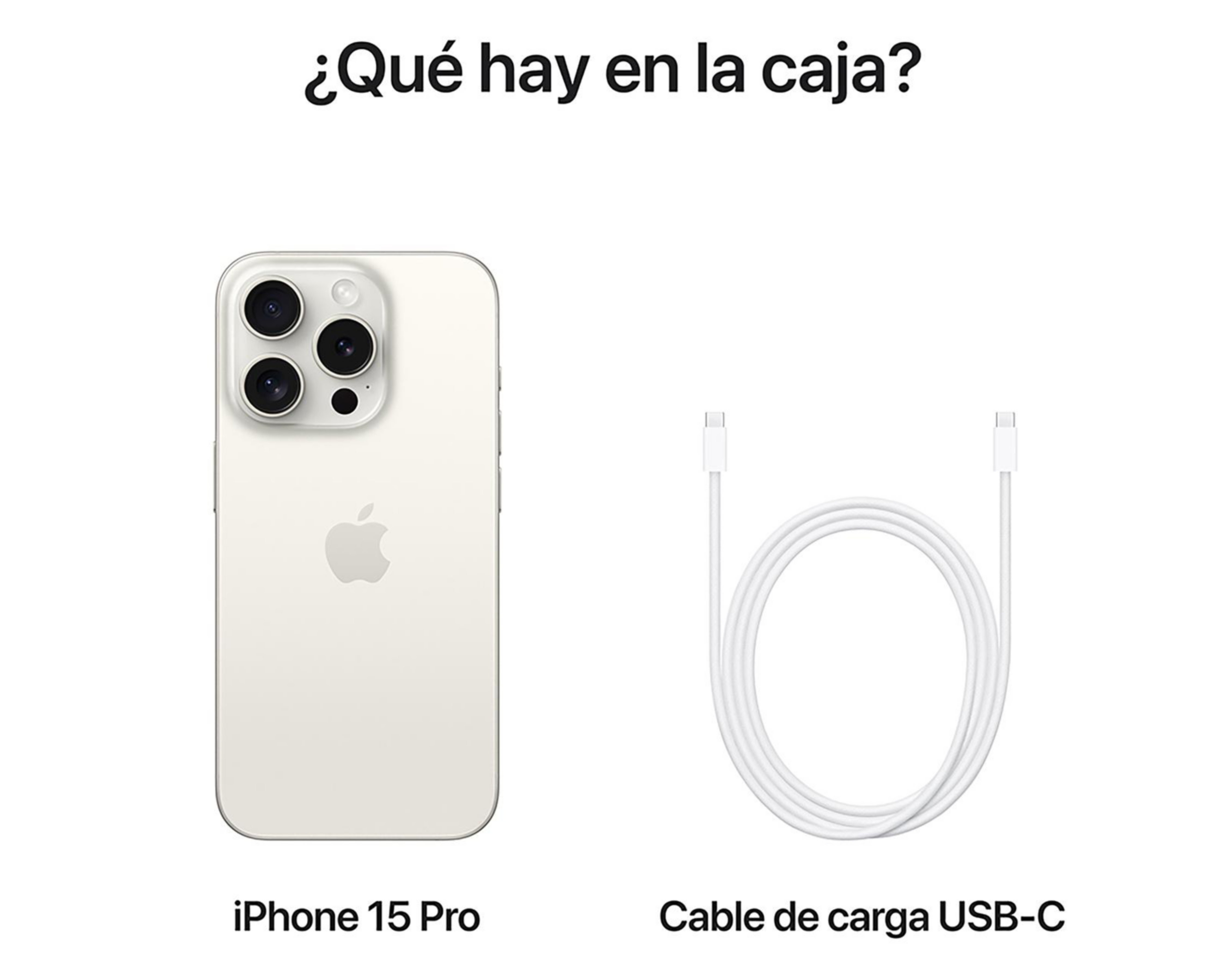 Foto 7 | Celular Apple iPhone 15 Pro Desbloqueado 128 GB Titanio Blanco