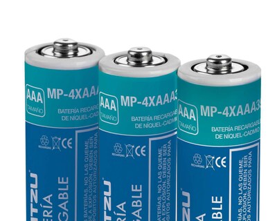 Foto 2 | Baterías Recargables Mitzu 4 Piezas