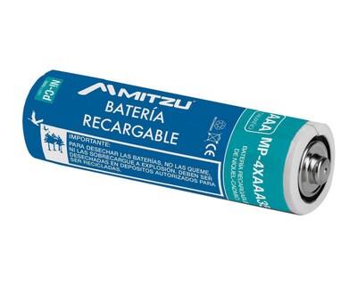 Foto 3 | Baterías Recargables Mitzu 4 Piezas
