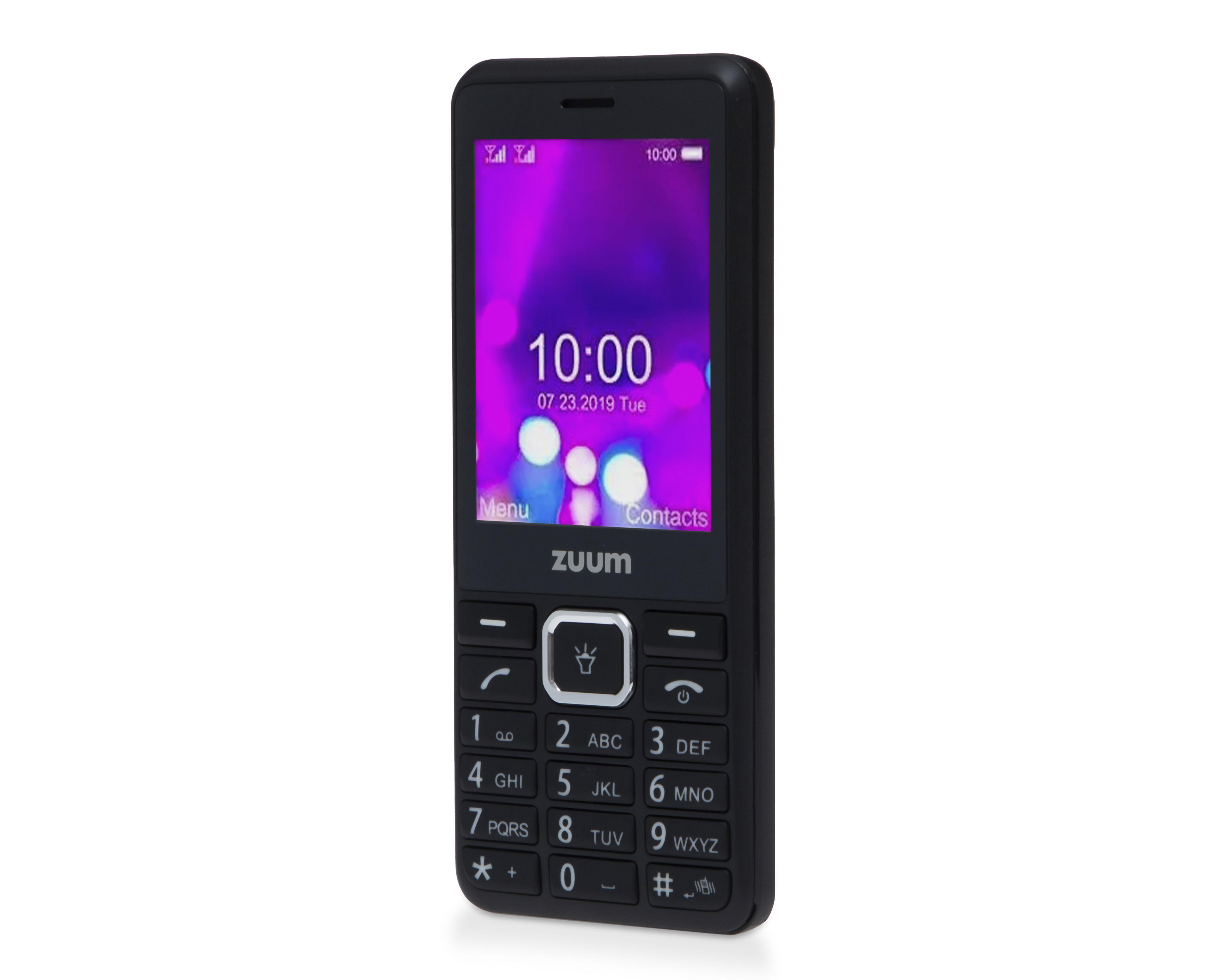 Foto 4 pulgar | Celular Zuum Desbloqueado Fun R Dual SIM 512 MB Negro