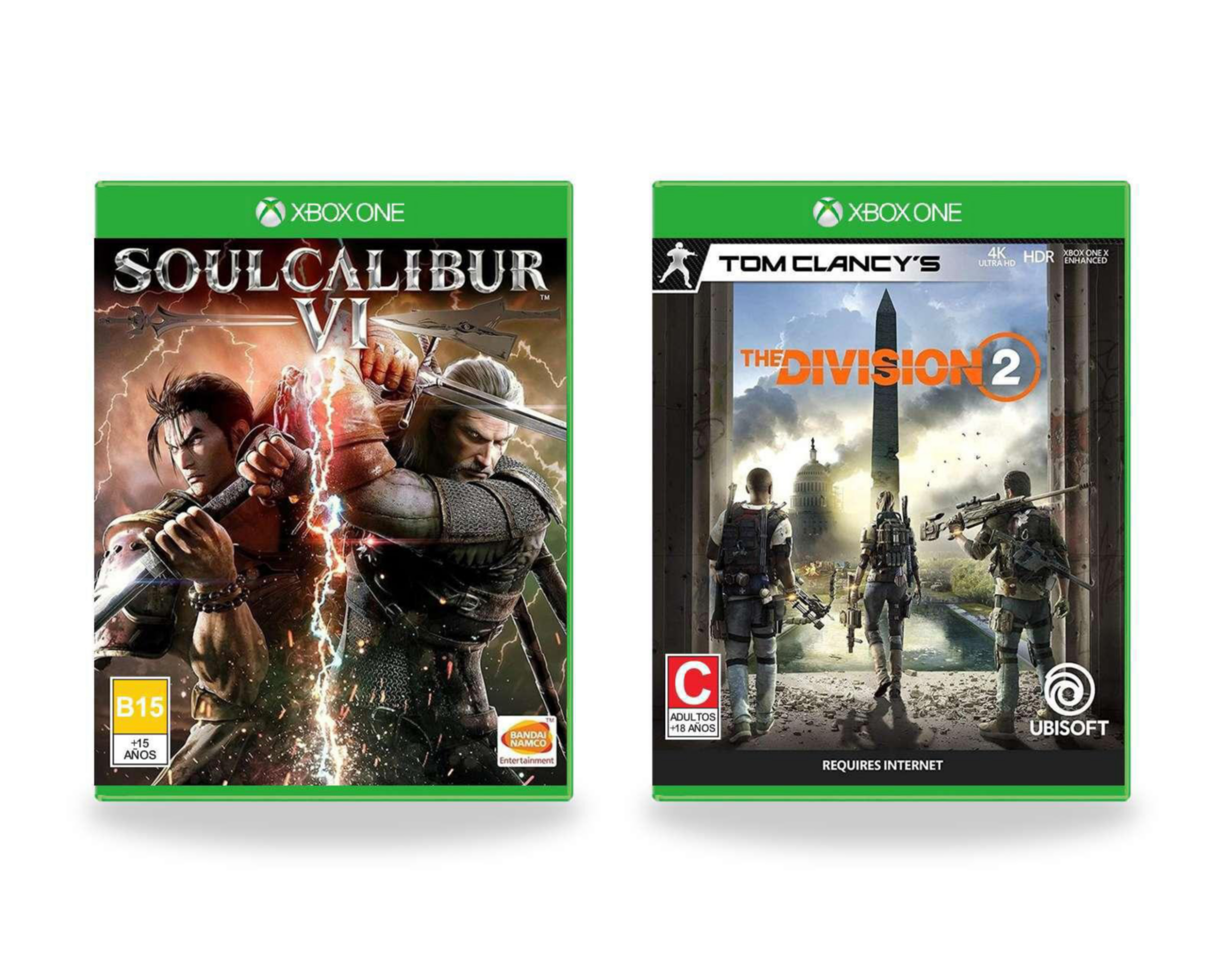 Soulcalibur VI y The Division 2 para Xbox One