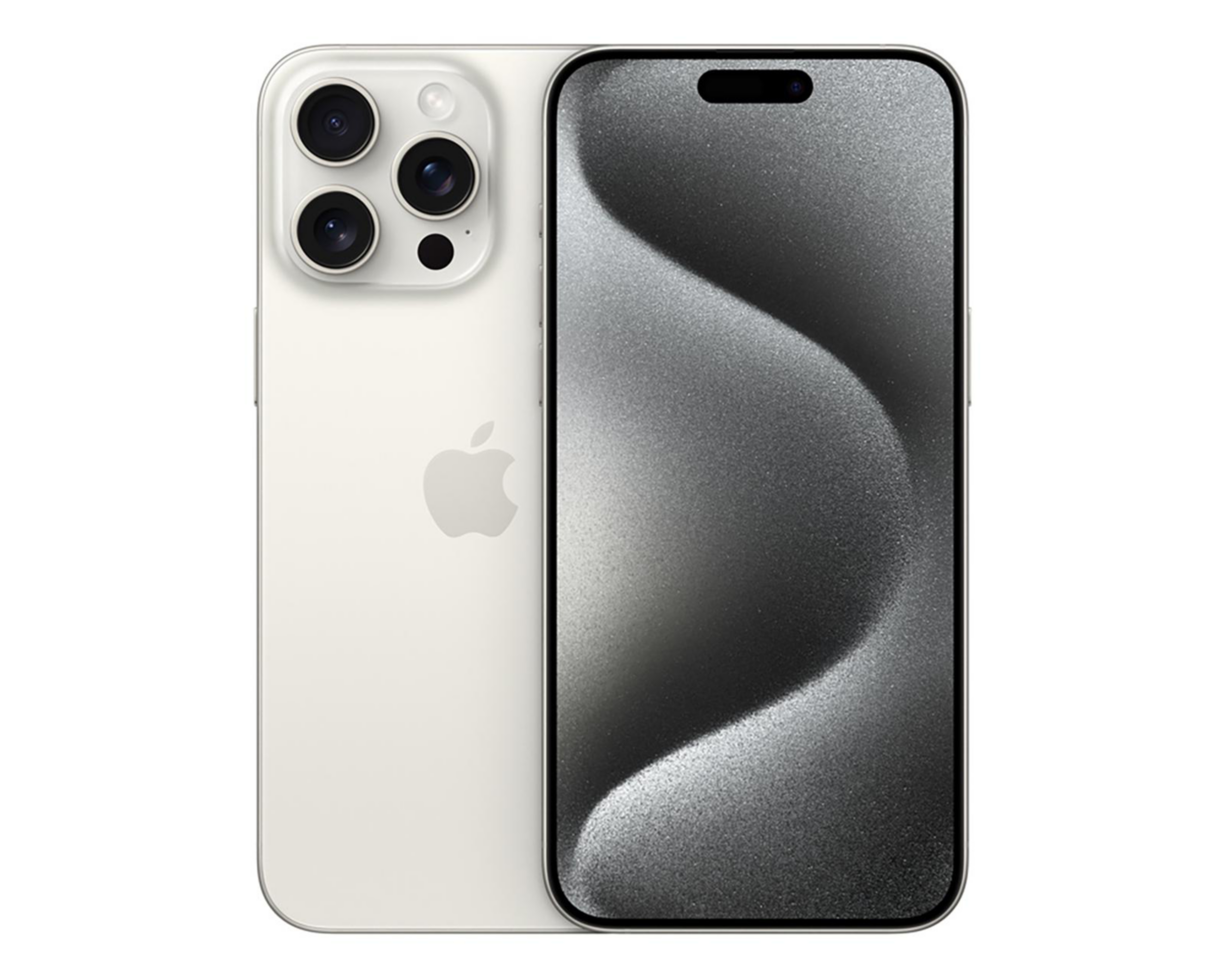 Telcel iPhone 15 Pro Max 256 GB Titanio Blanco $26,499