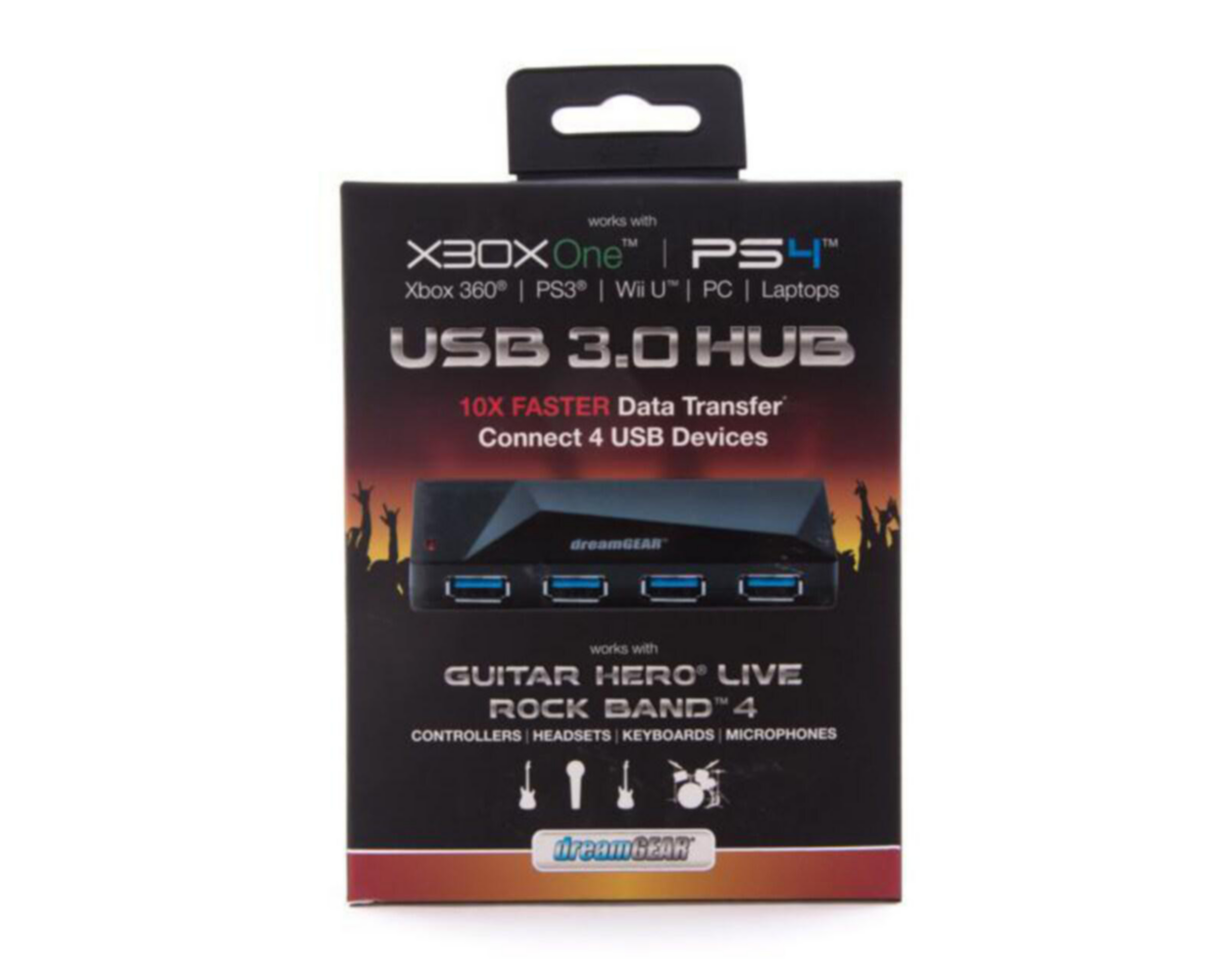 Foto 4 pulgar | Hub USB DreamGear DGUN-2598