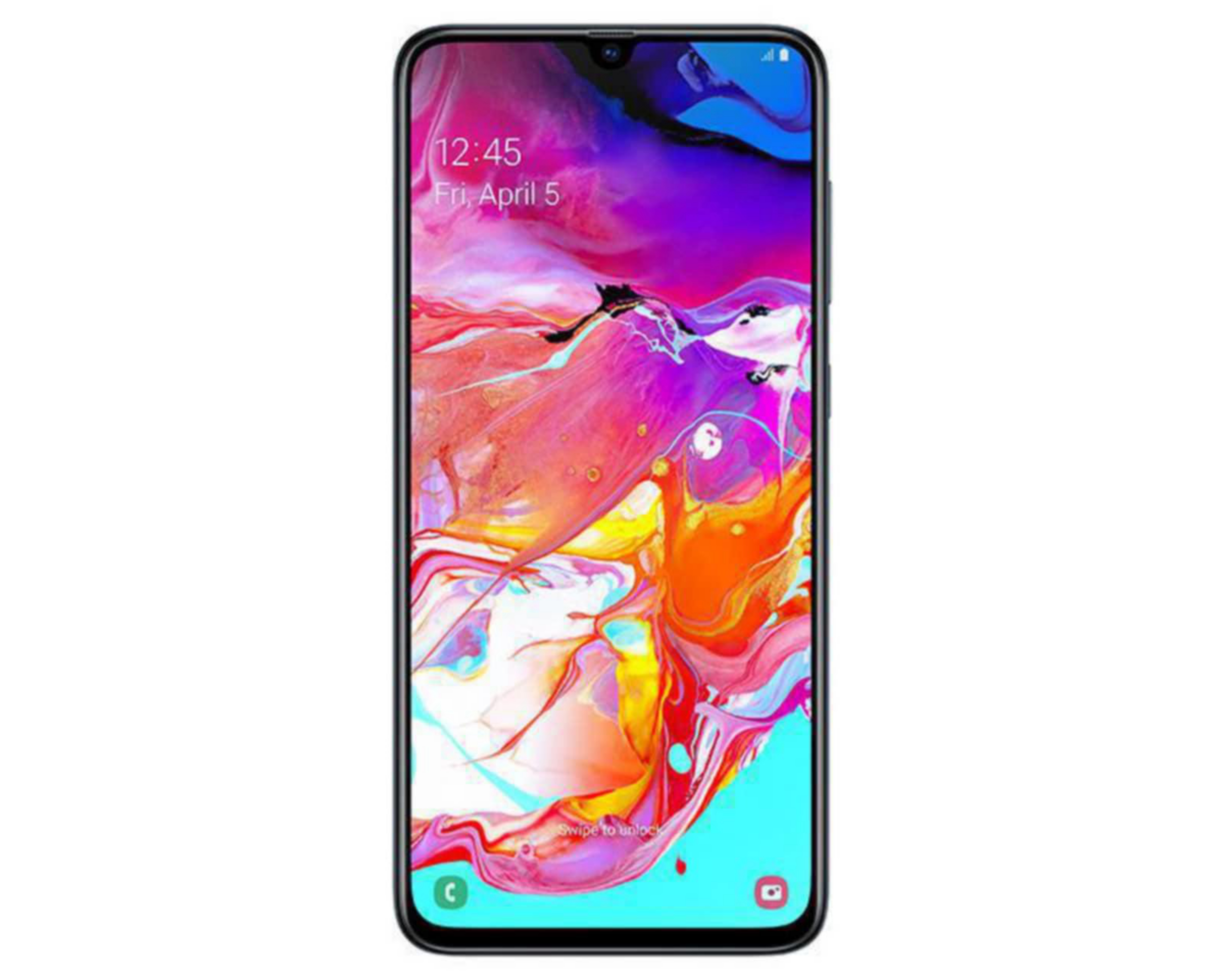 Foto 2 pulgar | AT&T Samsung Galaxy A70 128 GB Negro