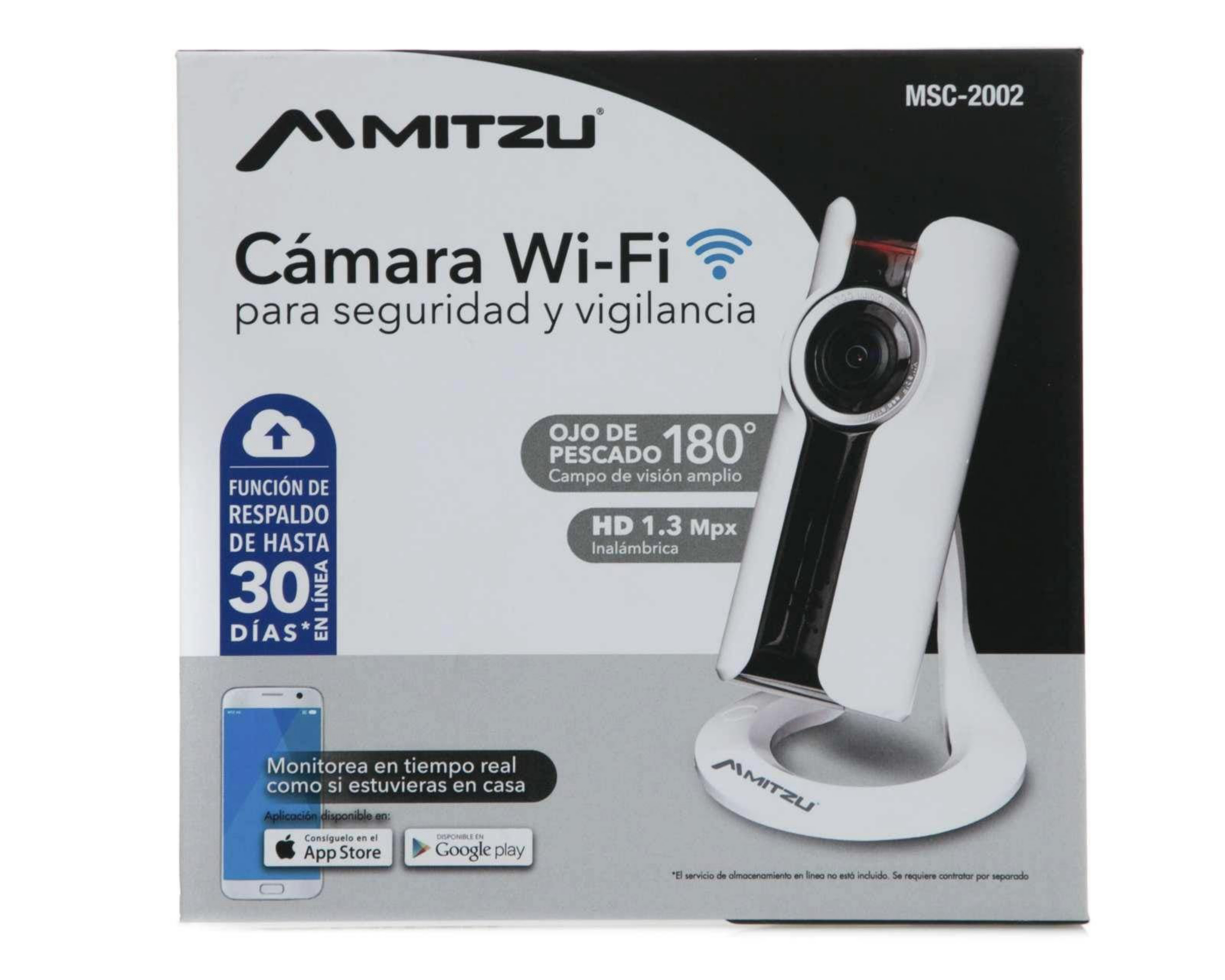 Foto 6 | Cámara de Seguridad Mitzu MSC-2002 Blanca