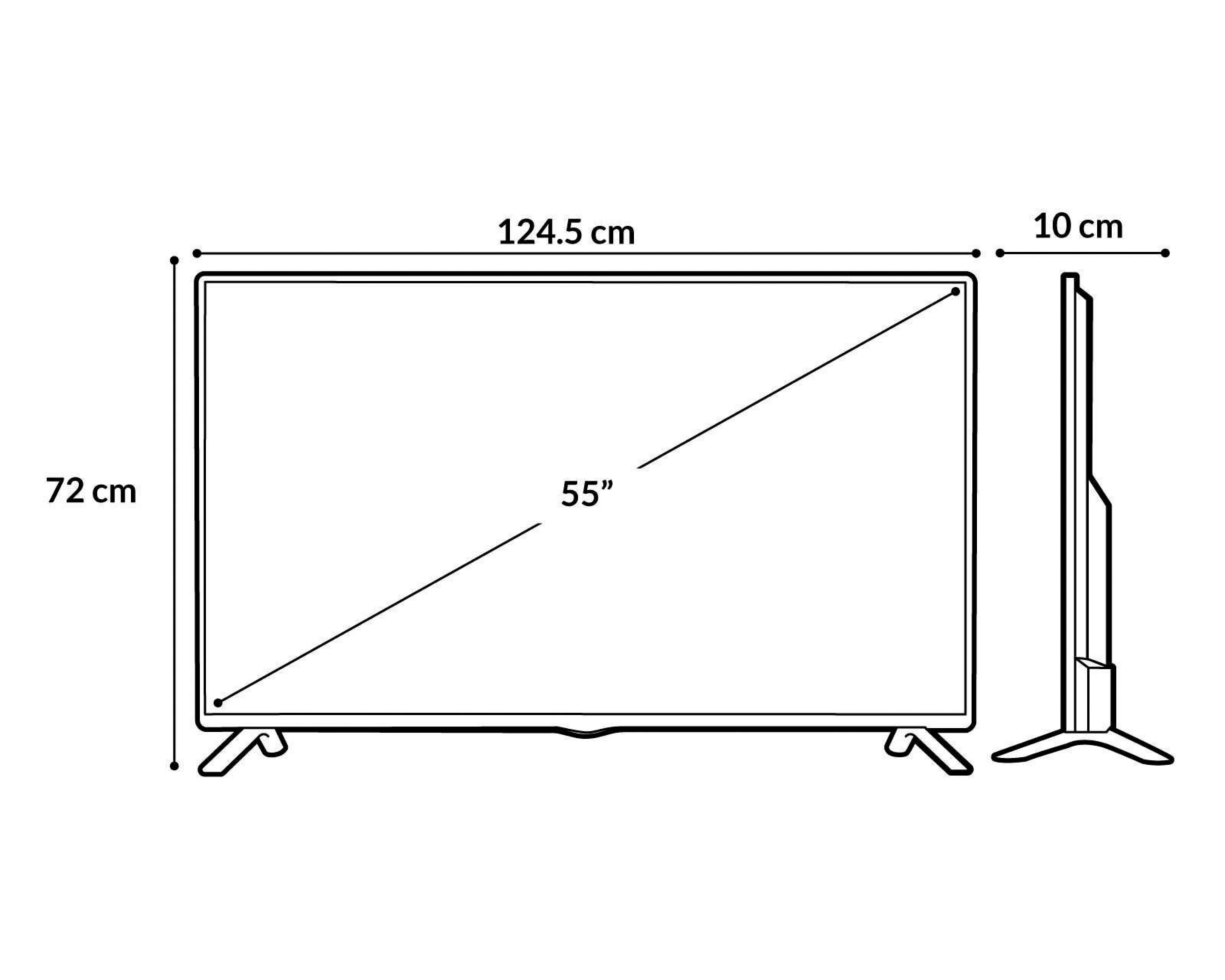 Foto 5 pulgar | Pantalla LED JVC 55" Ultra HD 4K Smart TV SI55FS