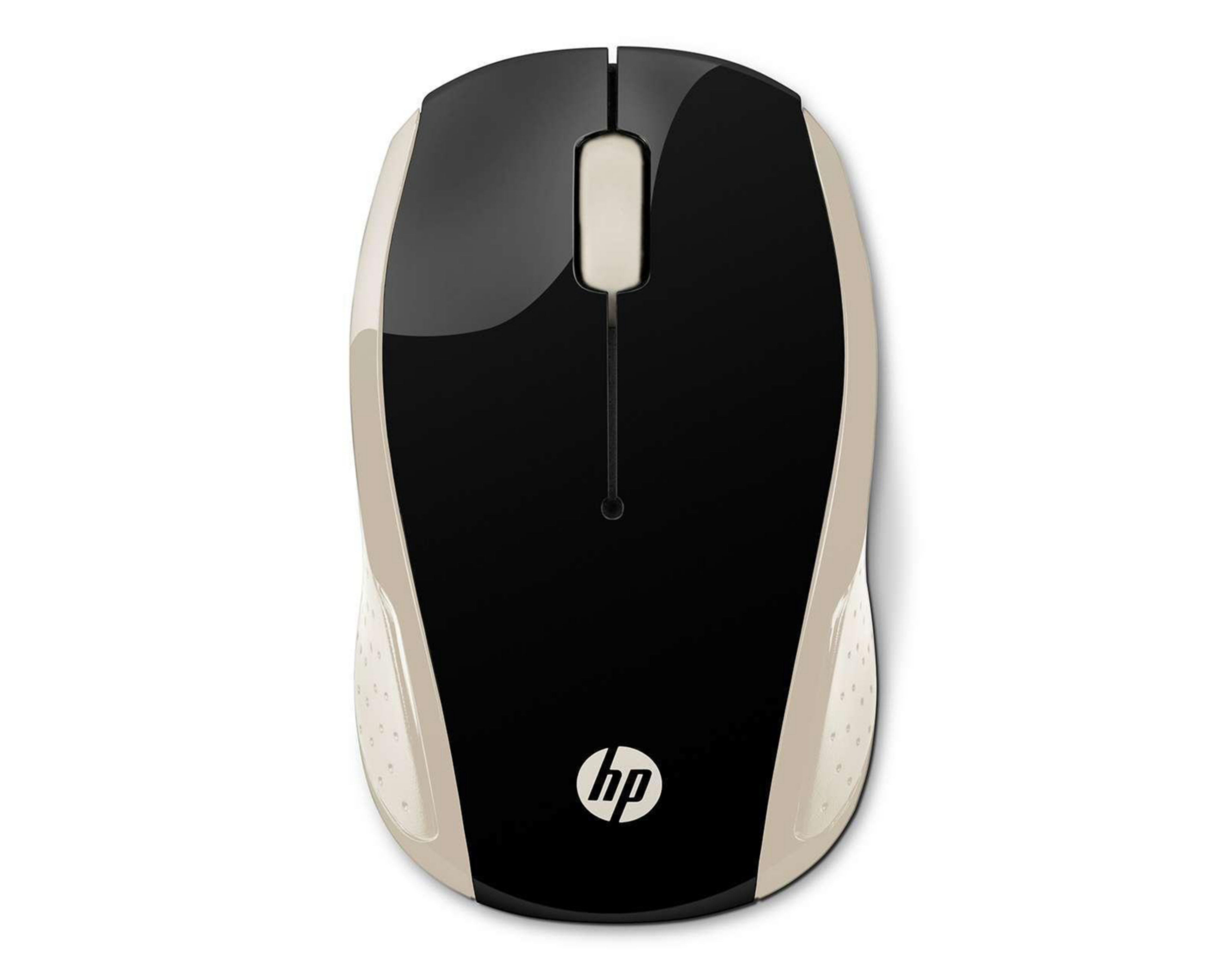 Foto 2 pulgar | Mouse HP 200 Inalámbrico Dorado 2HU83AA