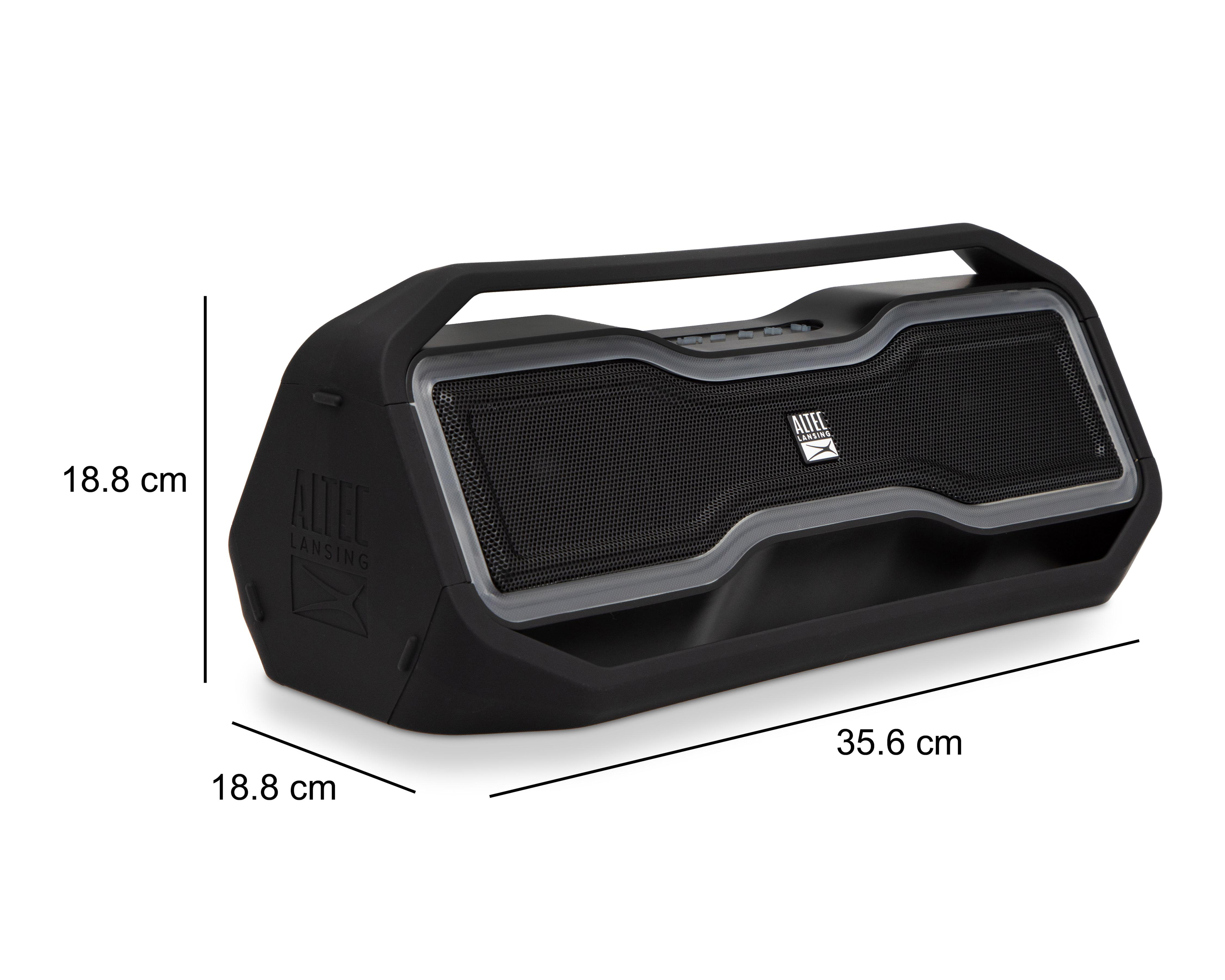 Foto 8 | Bocina Bluetooth Portátil Altec Lansing 24 W con Luz Multicolor
