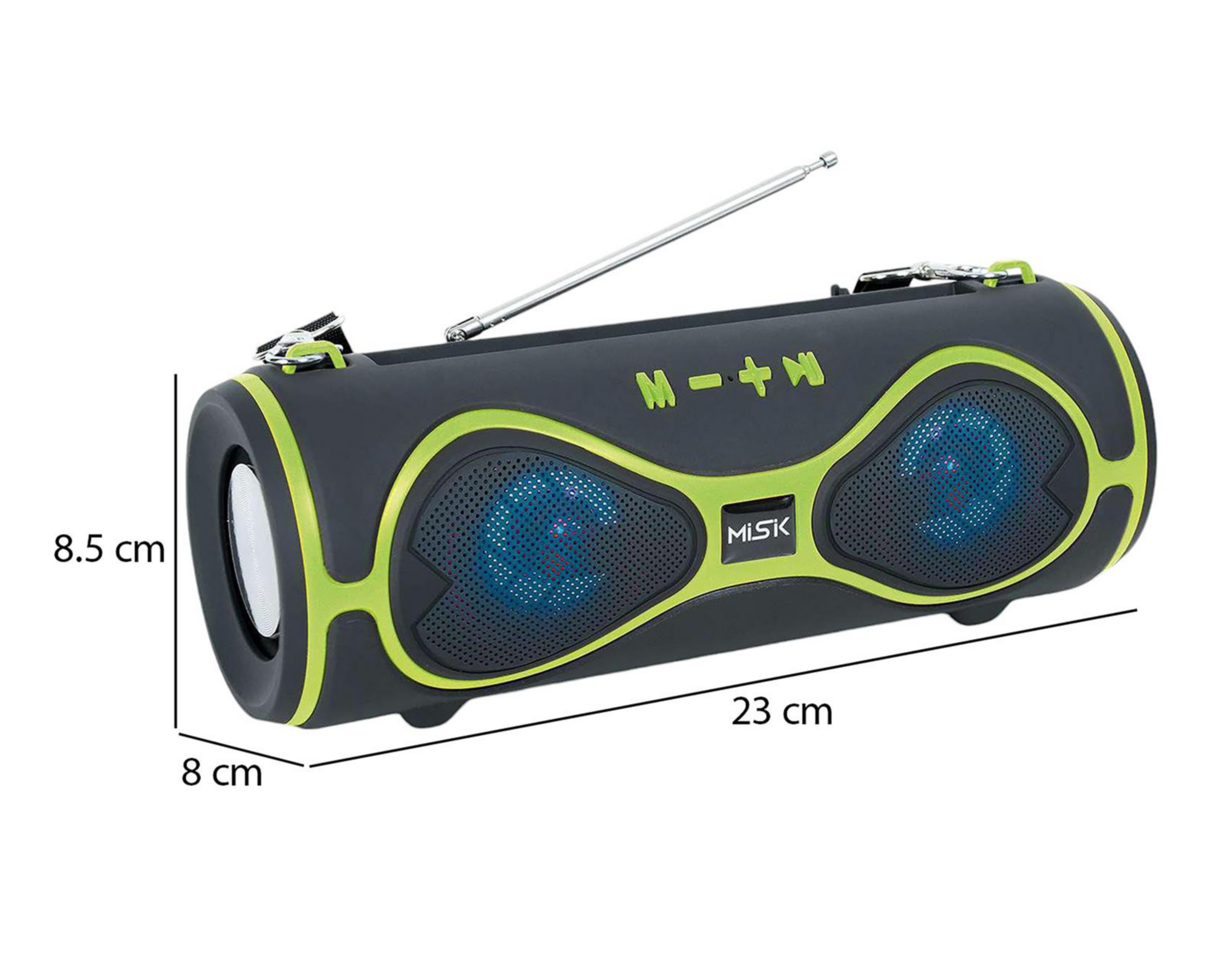 Foto 8 | Bocina Bluetooth Portátil Misik MS210 Batería Recargable