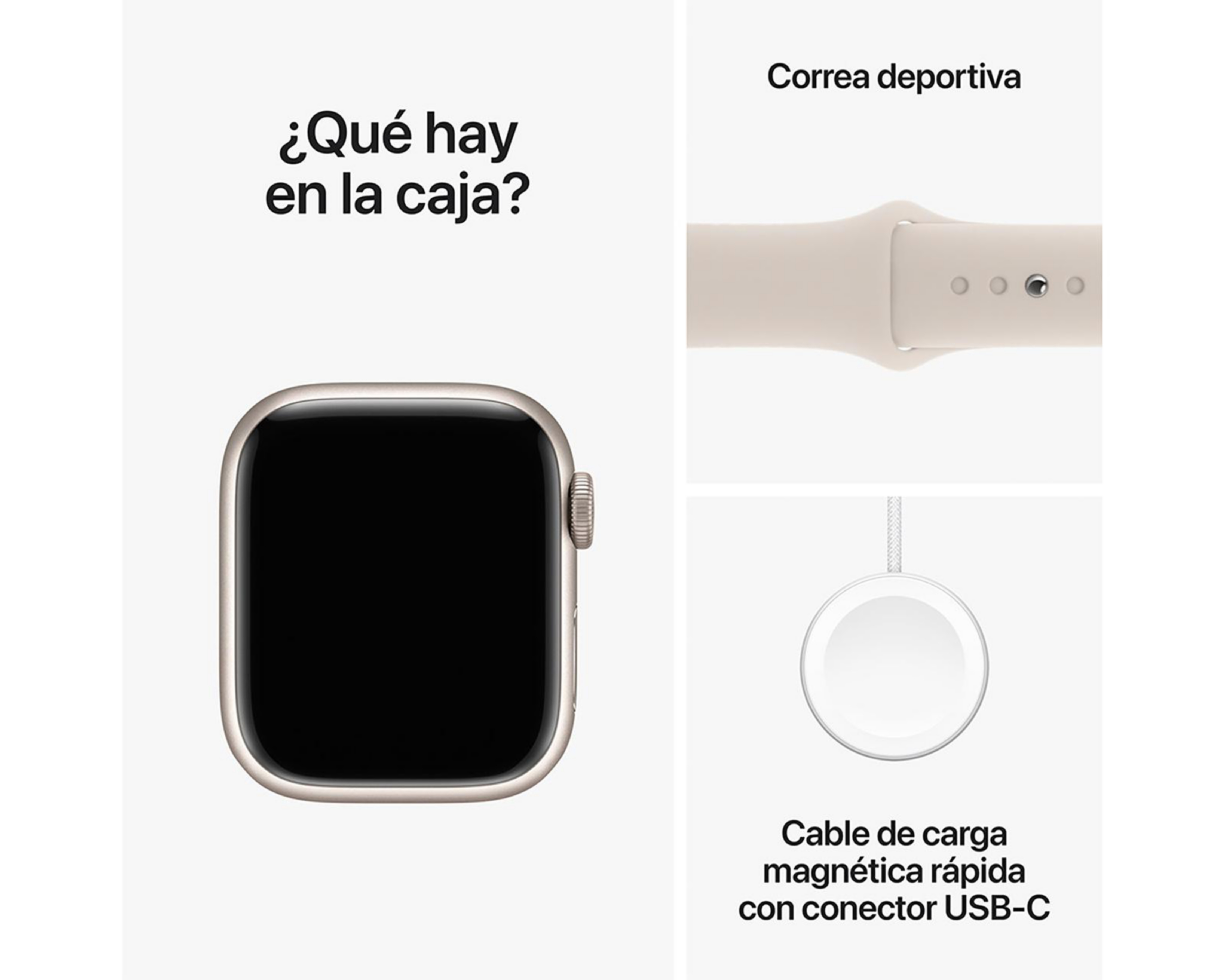 Foto 5 | Apple Watch Series 9 41 mm GPS Blanco Estelar