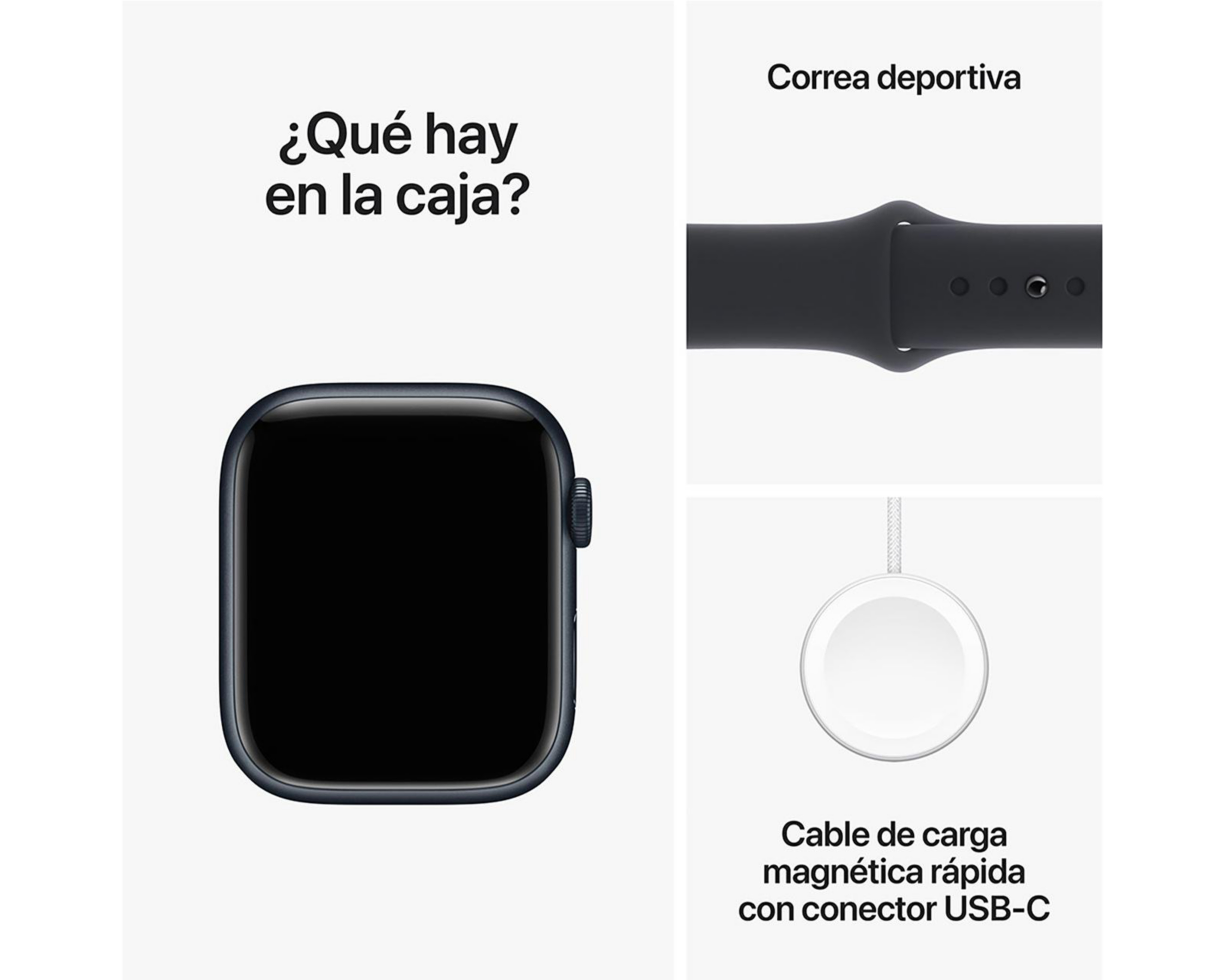 Foto 6 pulgar | Apple Watch Series 9 45 mm GPS + Servicio Celular Negro Medianoche