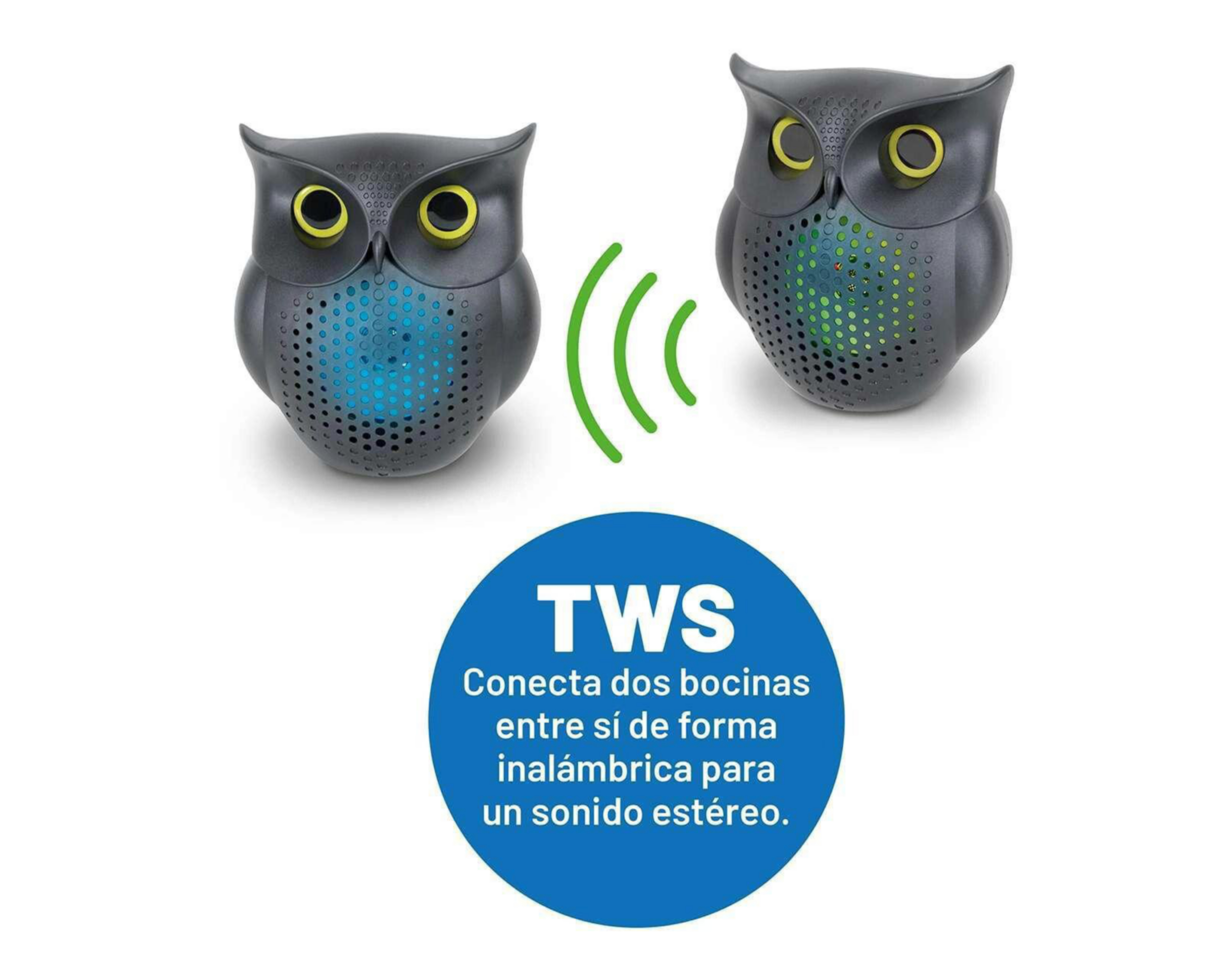 Foto 5 | Bocina Bluetooth Portátil Misik True Wireless Stereo