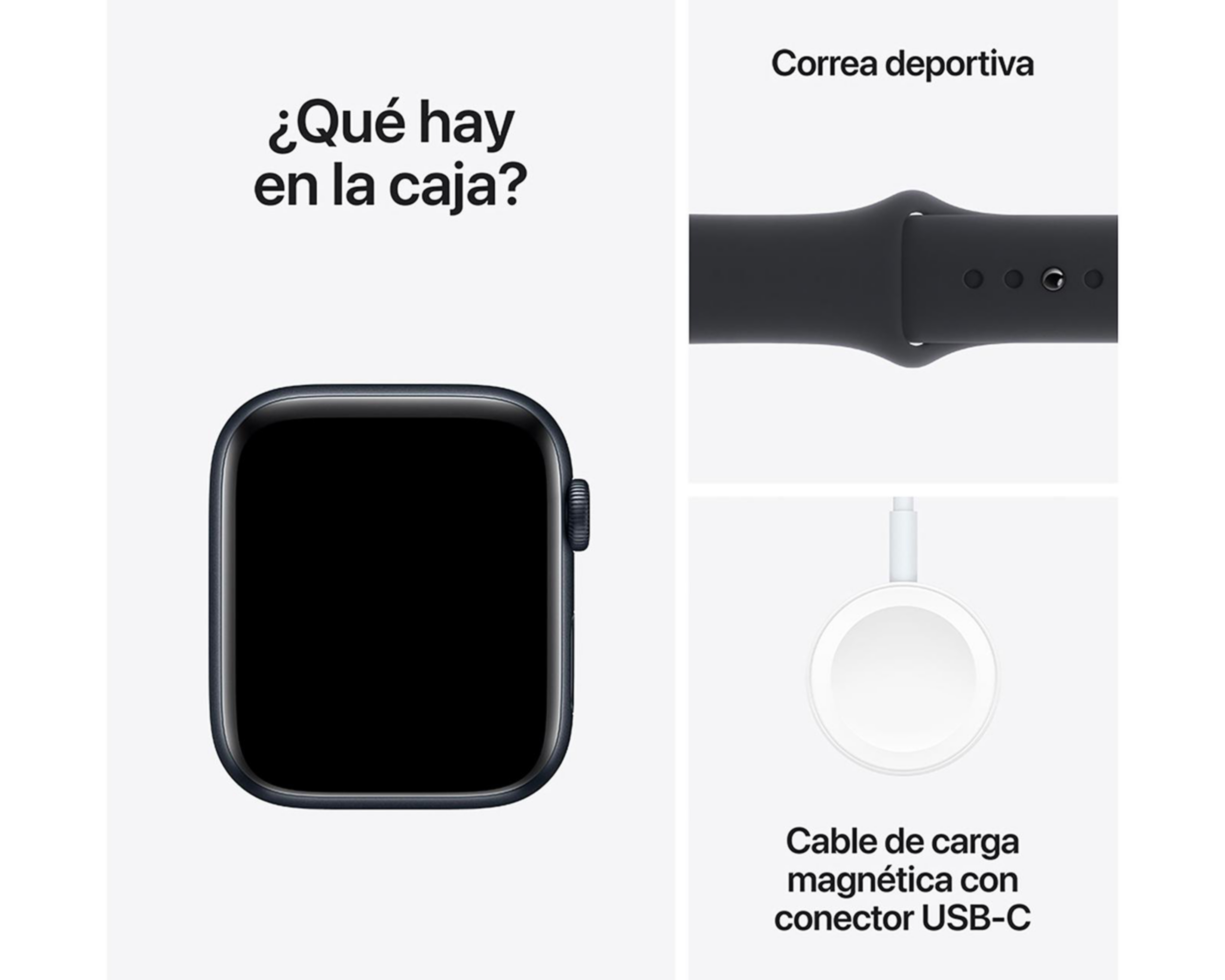 Foto 6 pulgar | Apple Watch SE 44 mm GPS Negro Medianoche