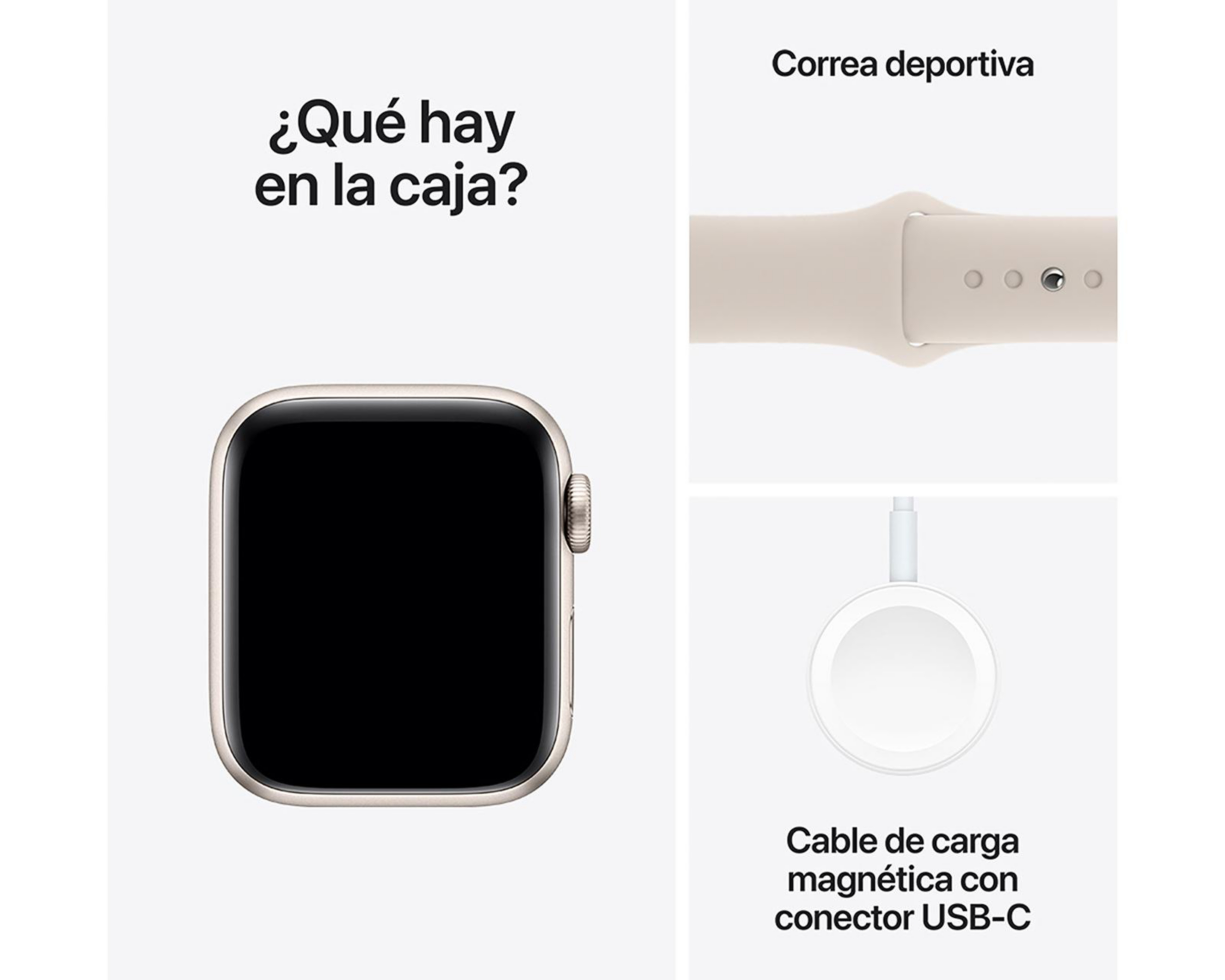 Foto 6 pulgar | Apple Watch SE 40 mm GPS + Celular Starlight