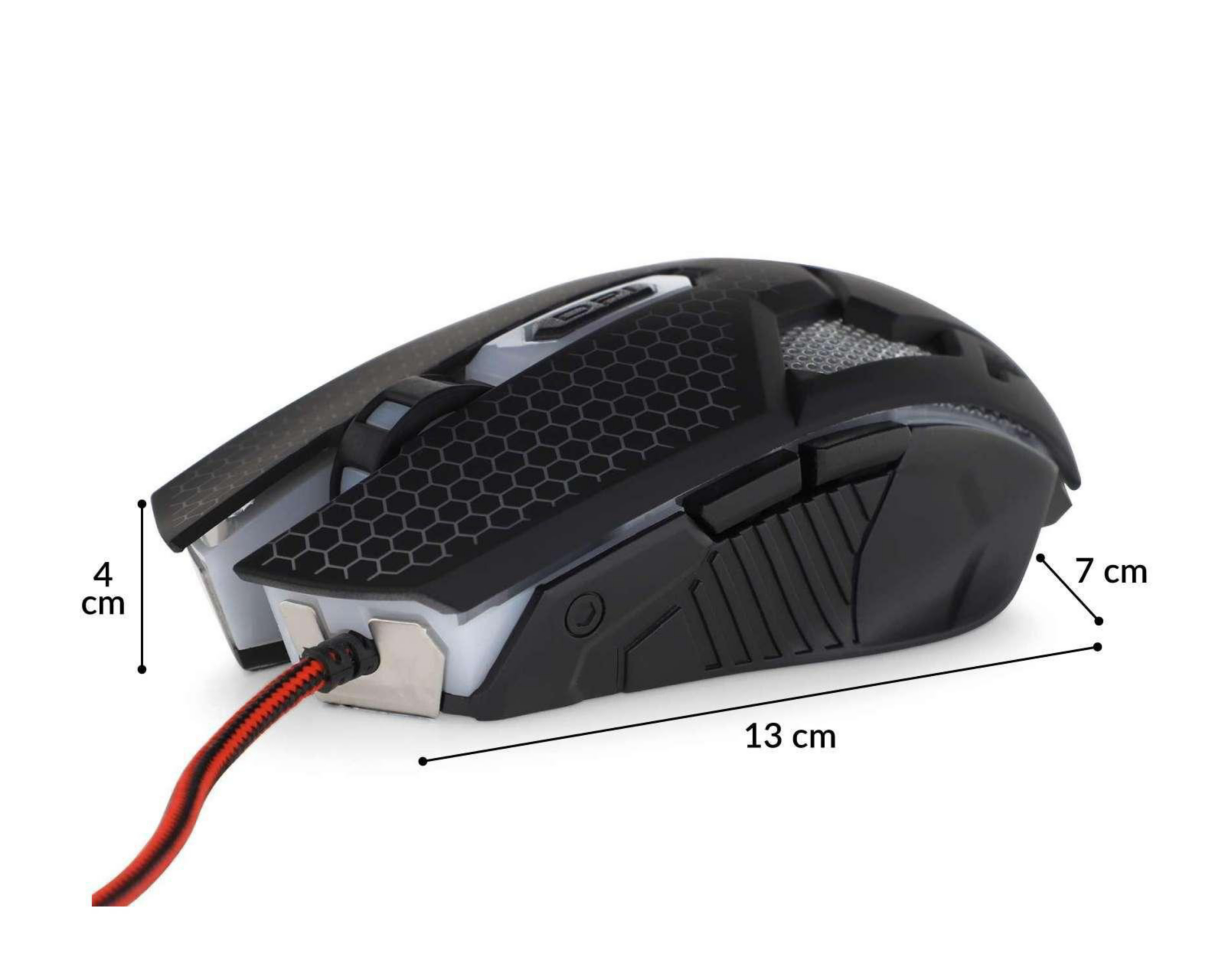 Foto 5 | Mouse Alámbrico Gamecraft Tritium M300