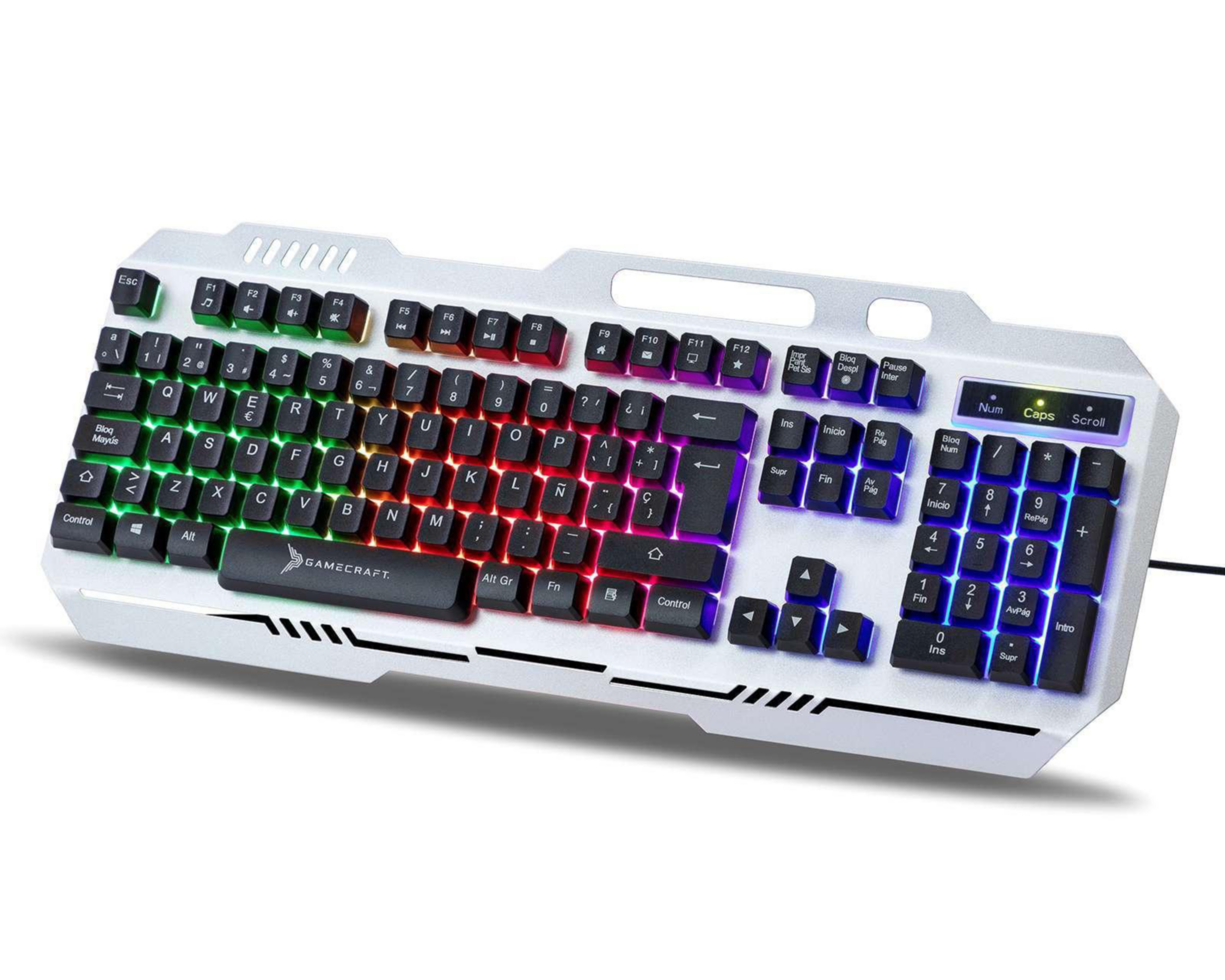 Foto 1 | Teclado Alámbrico Gamecraft Krypton T3000