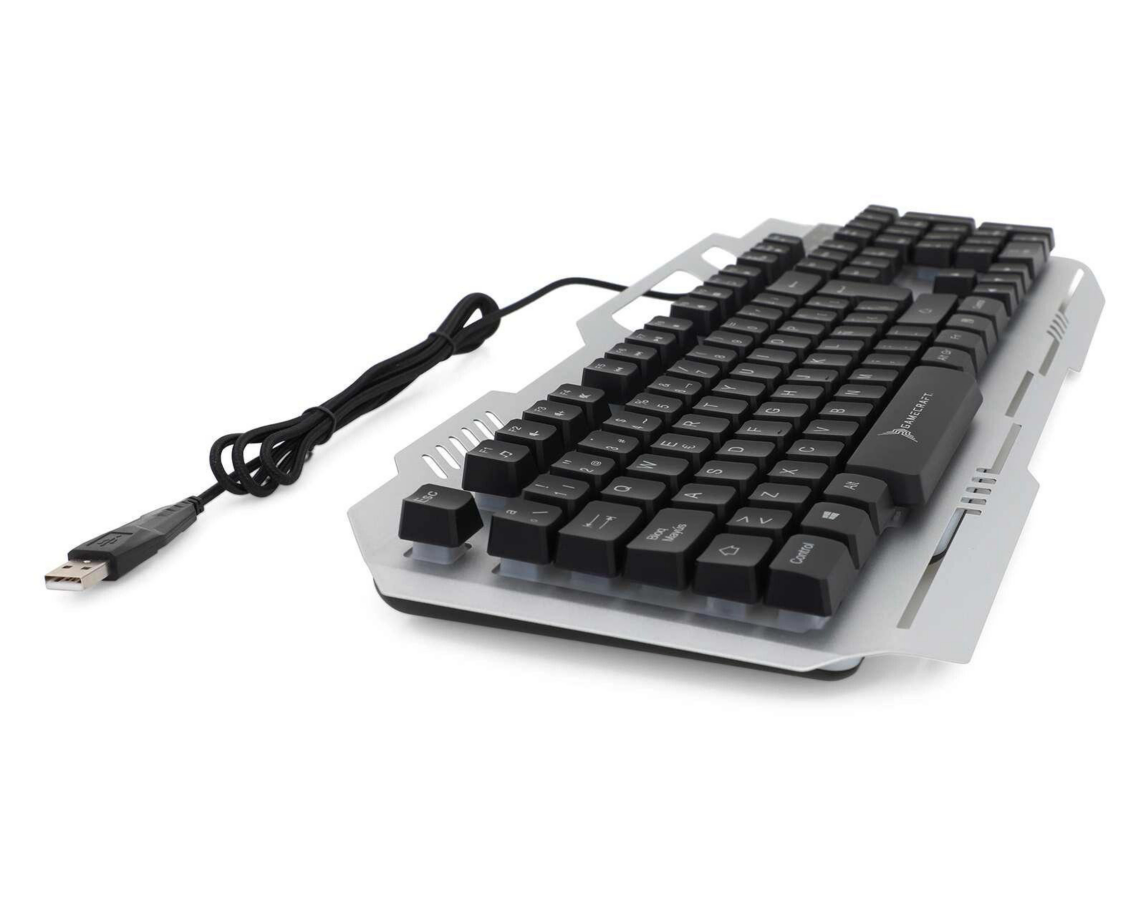Foto 3 | Teclado Alámbrico Gamecraft Krypton T3000