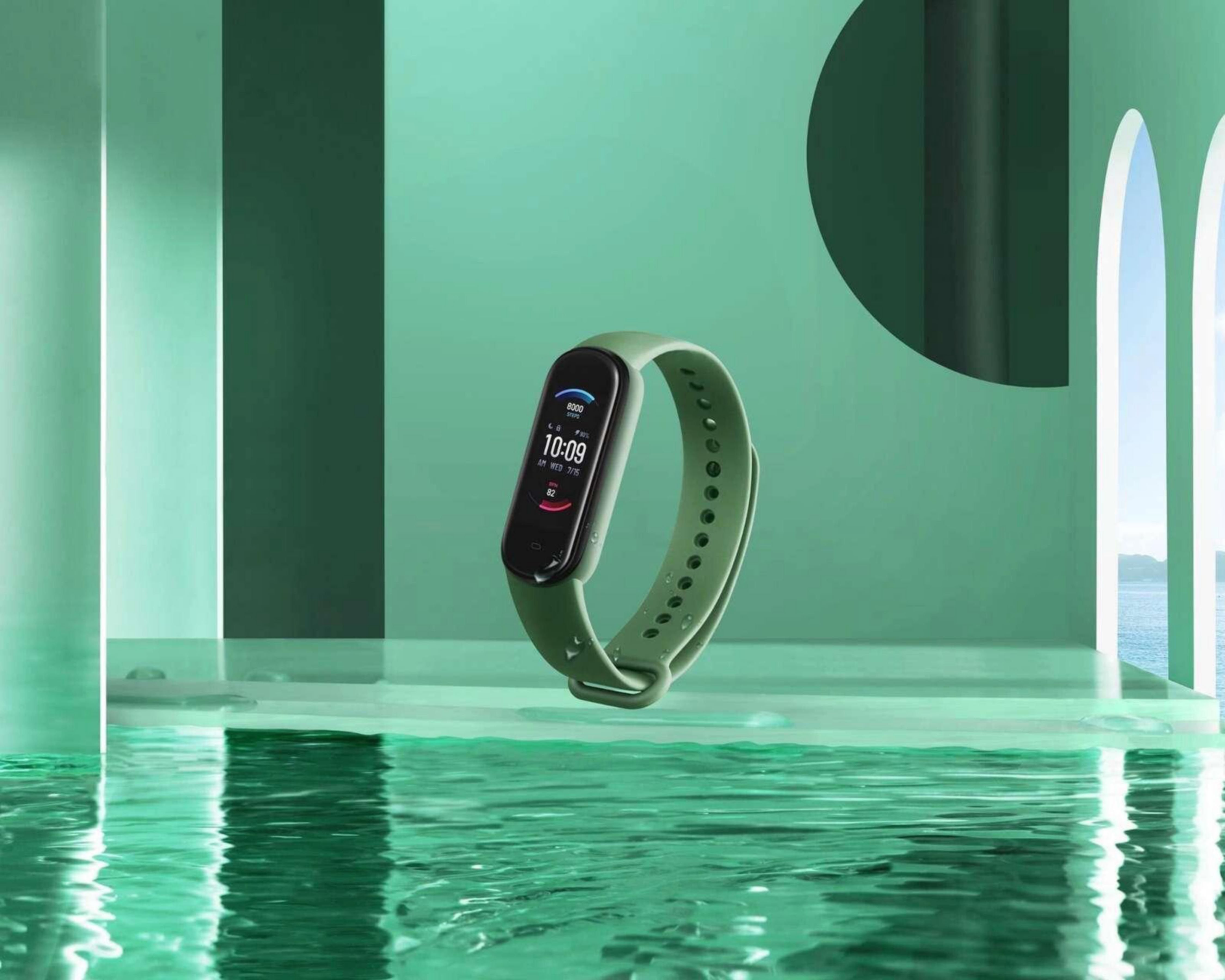 Foto 7 | Fitband Amazfit Band 5 Verde