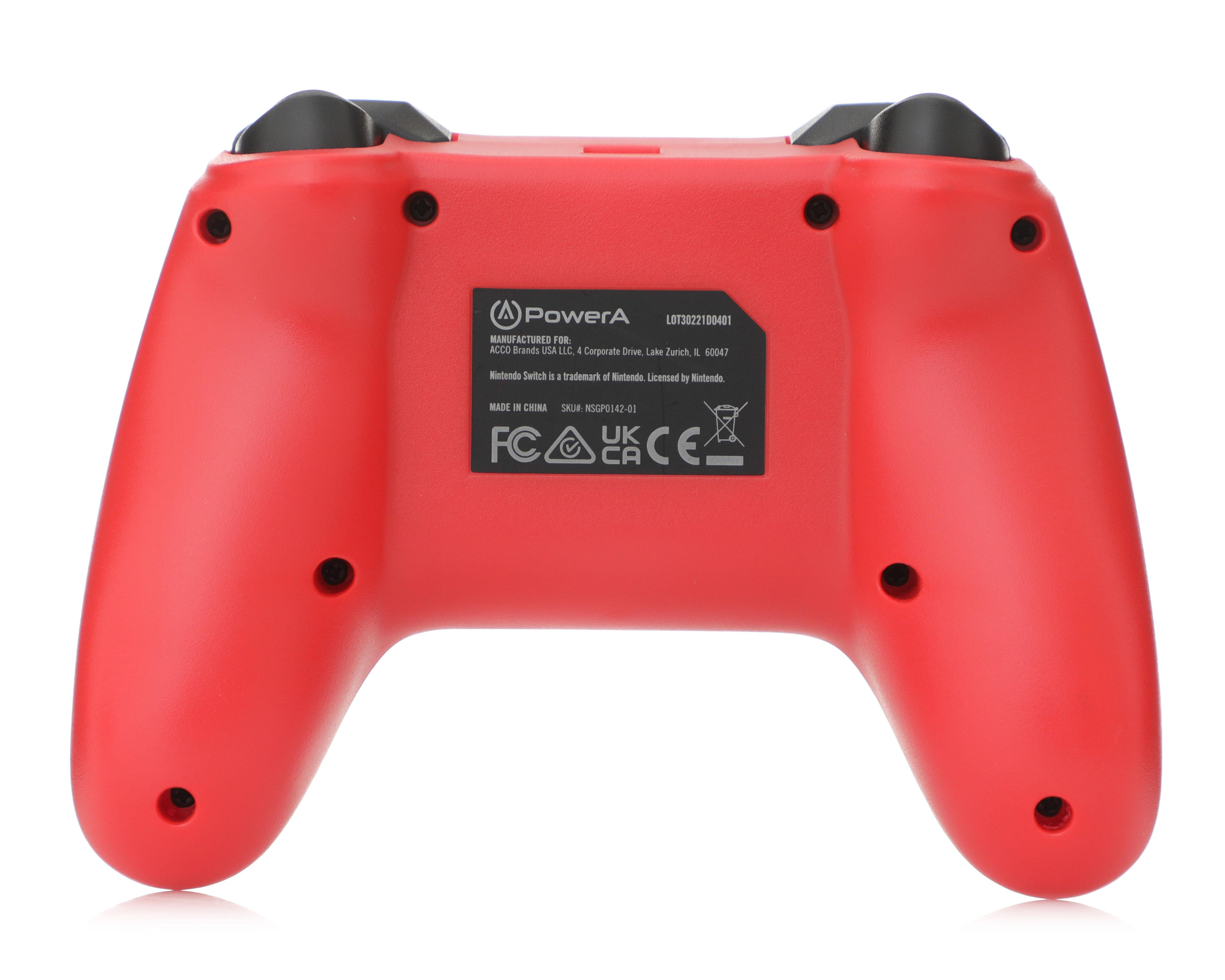 Foto 5 pulgar | Control Alámbrico para Nintendo Switch Power A Rojo