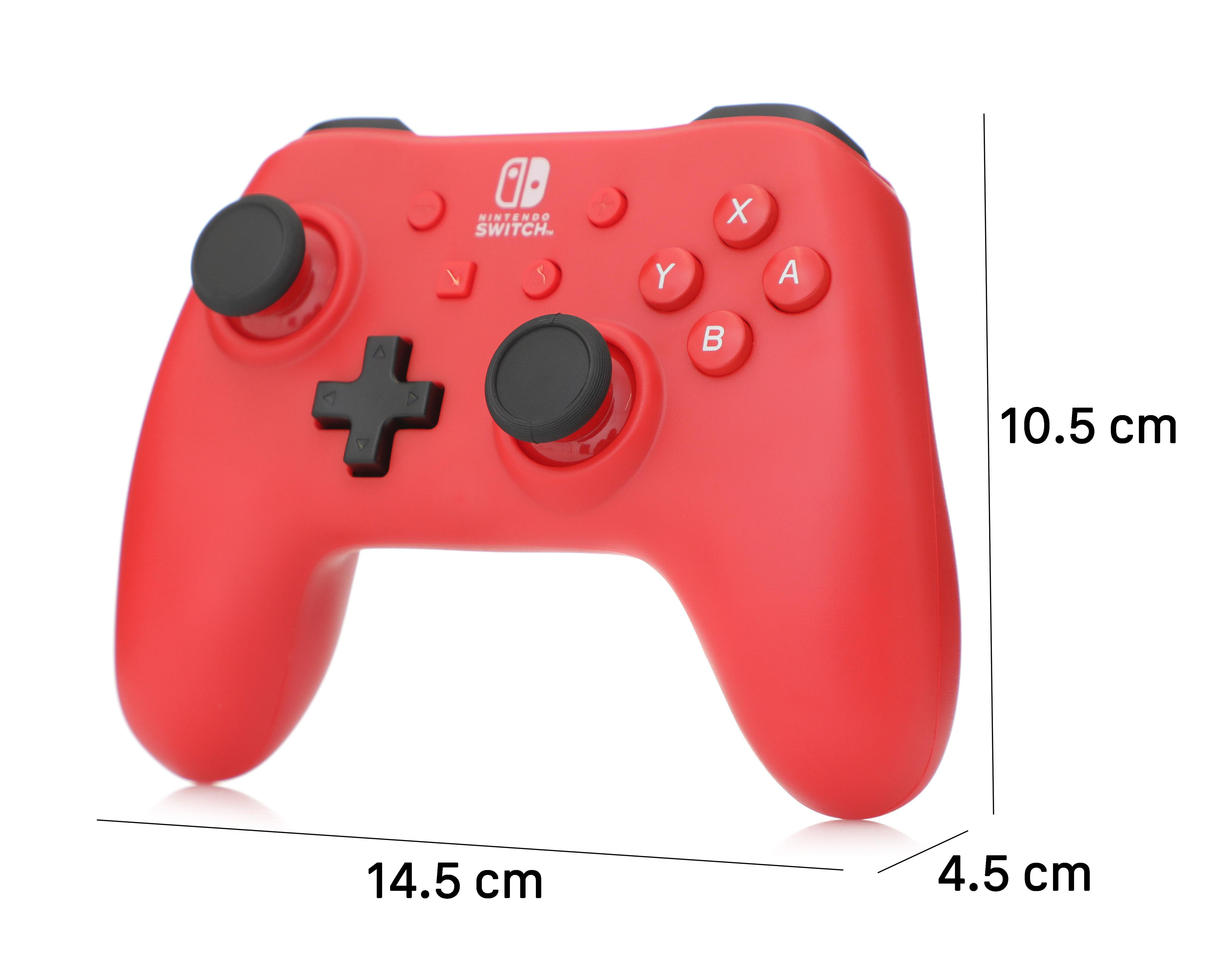 Foto 6 pulgar | Control Alámbrico para Nintendo Switch Power A Rojo