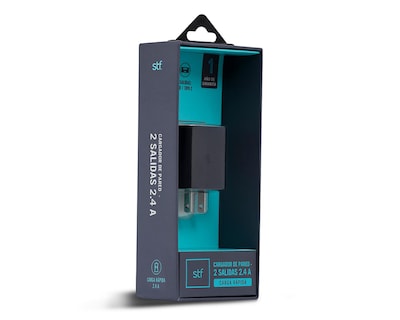 Foto 4 | Adaptador de Corriente STF con Entrada USB 20W
