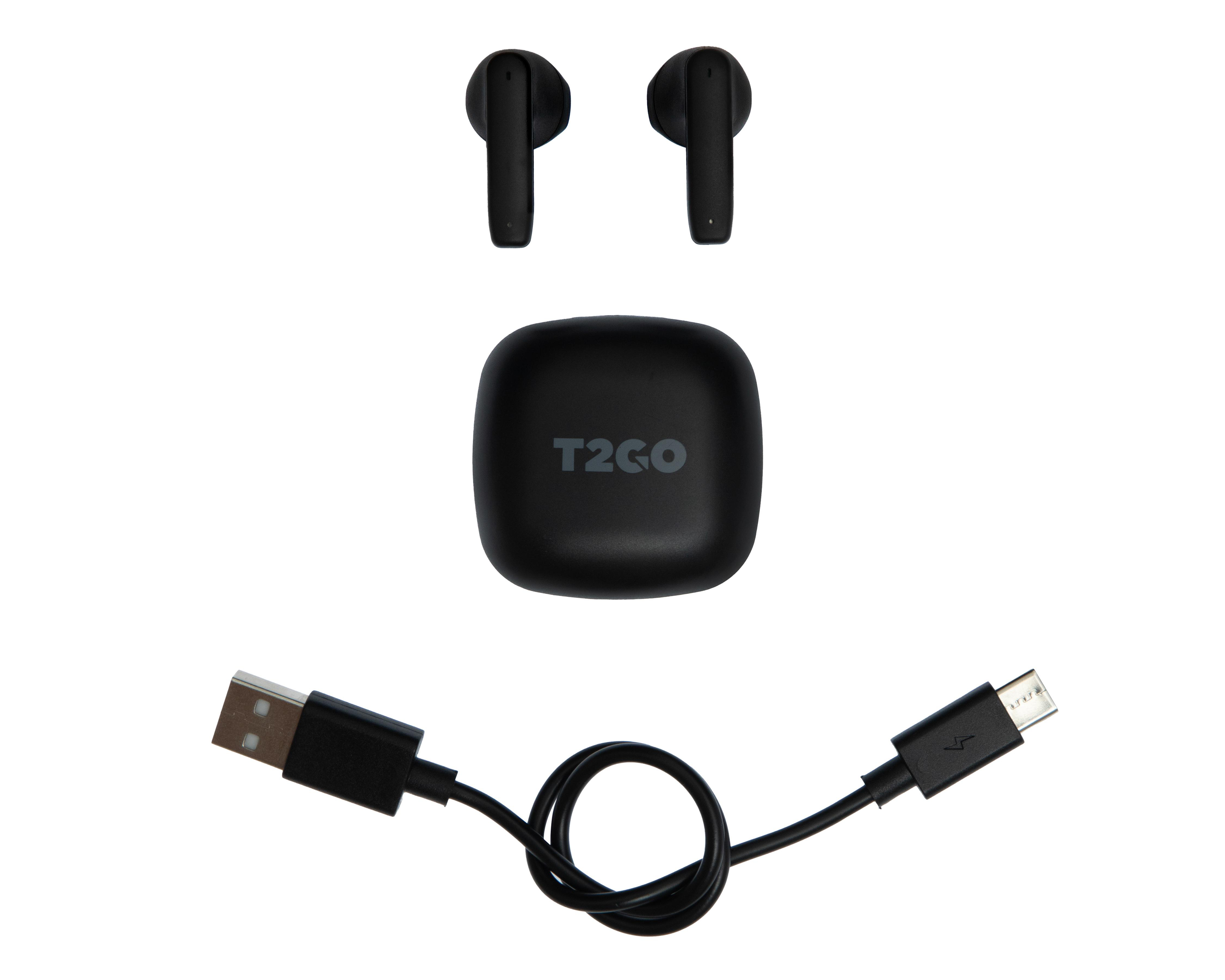 Foto 4 pulgar | Audífonos True Wireless T2GO con Micrófono TG-E01041