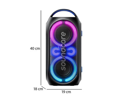 Foto 3 | Bocina Bluetooth Portátil Soundcore Rave Party 2 con Luces