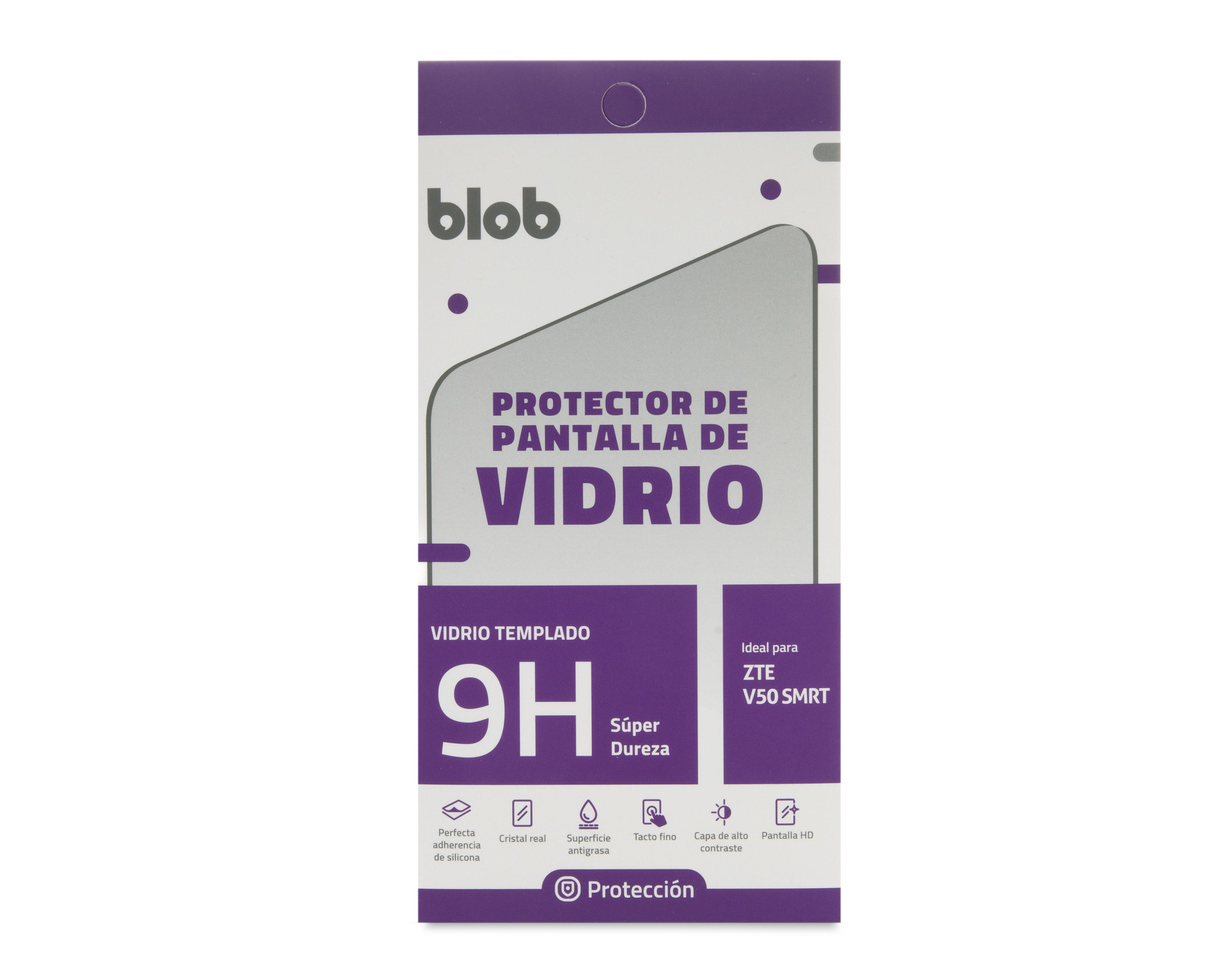 Foto 2 pulgar | Protector de Pantalla Blob para ZTE V50 Smart