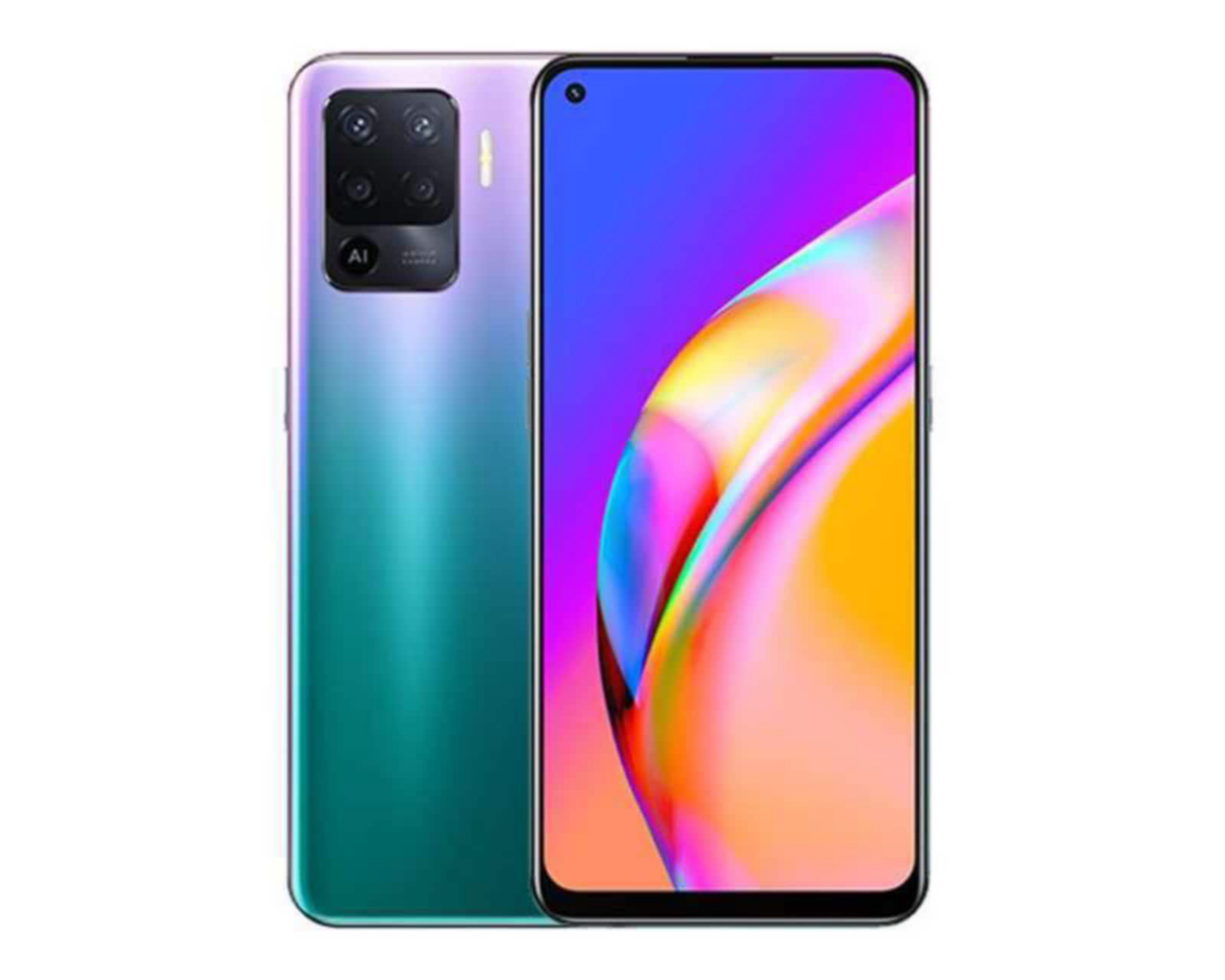 Foto 2 pulgar | AT&T/Unefon OPPO Reno5 Lite 128 GB Violeta