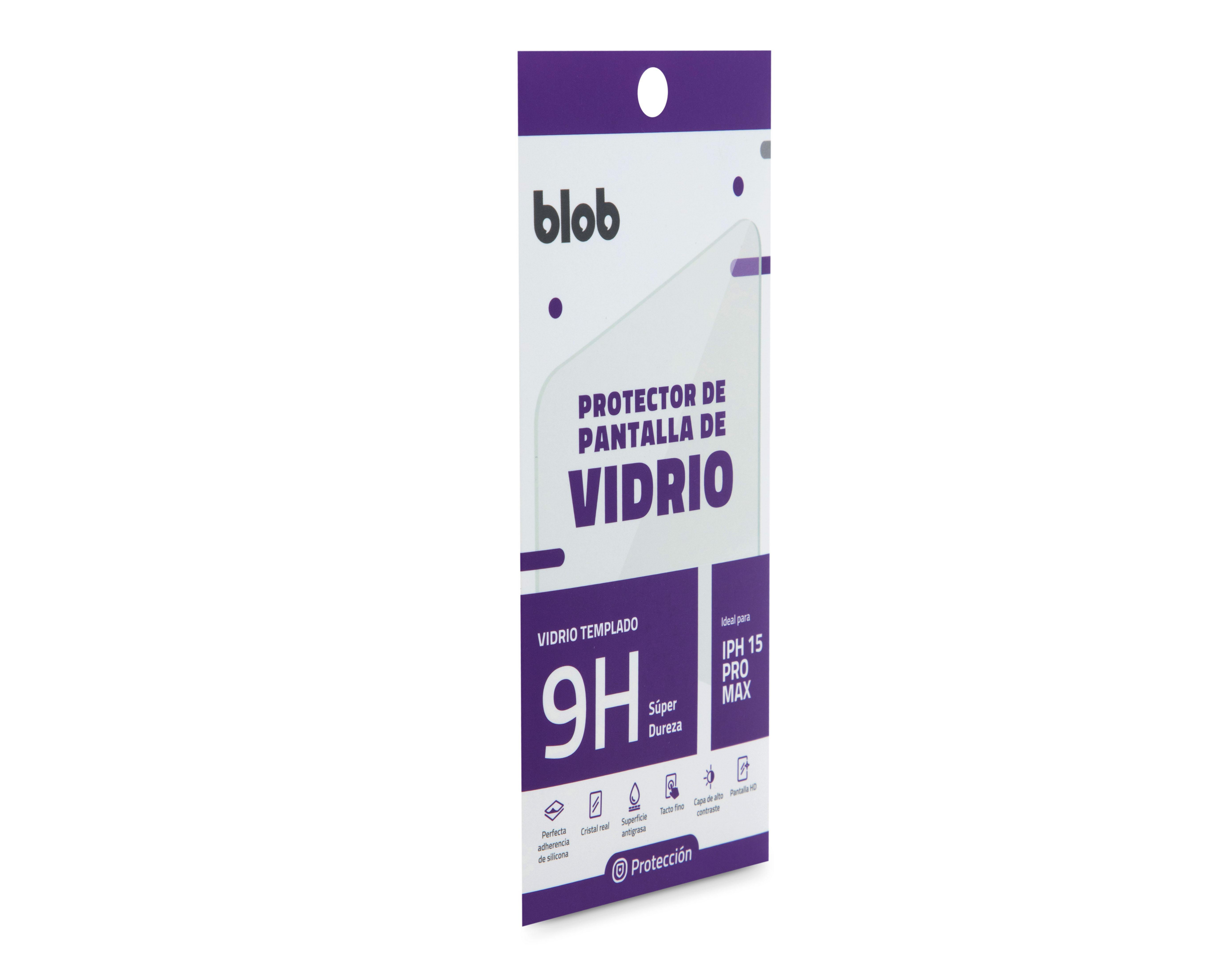 Foto 3 pulgar | Protector de Pantalla Blob para iPhone 15 Pro Max