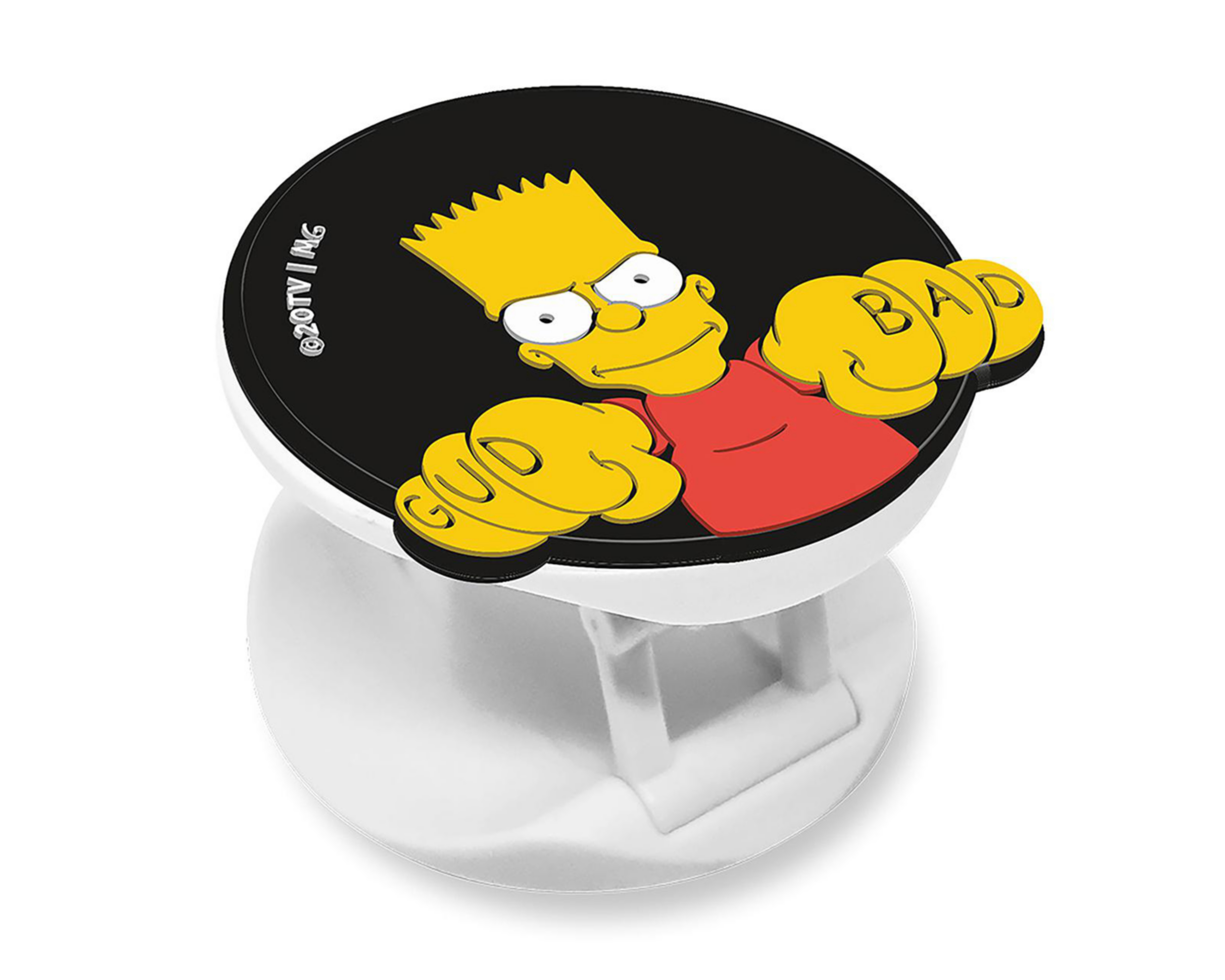 Foto 2 pulgar | Soporte Adherible Fox Bart Simspon para Celular