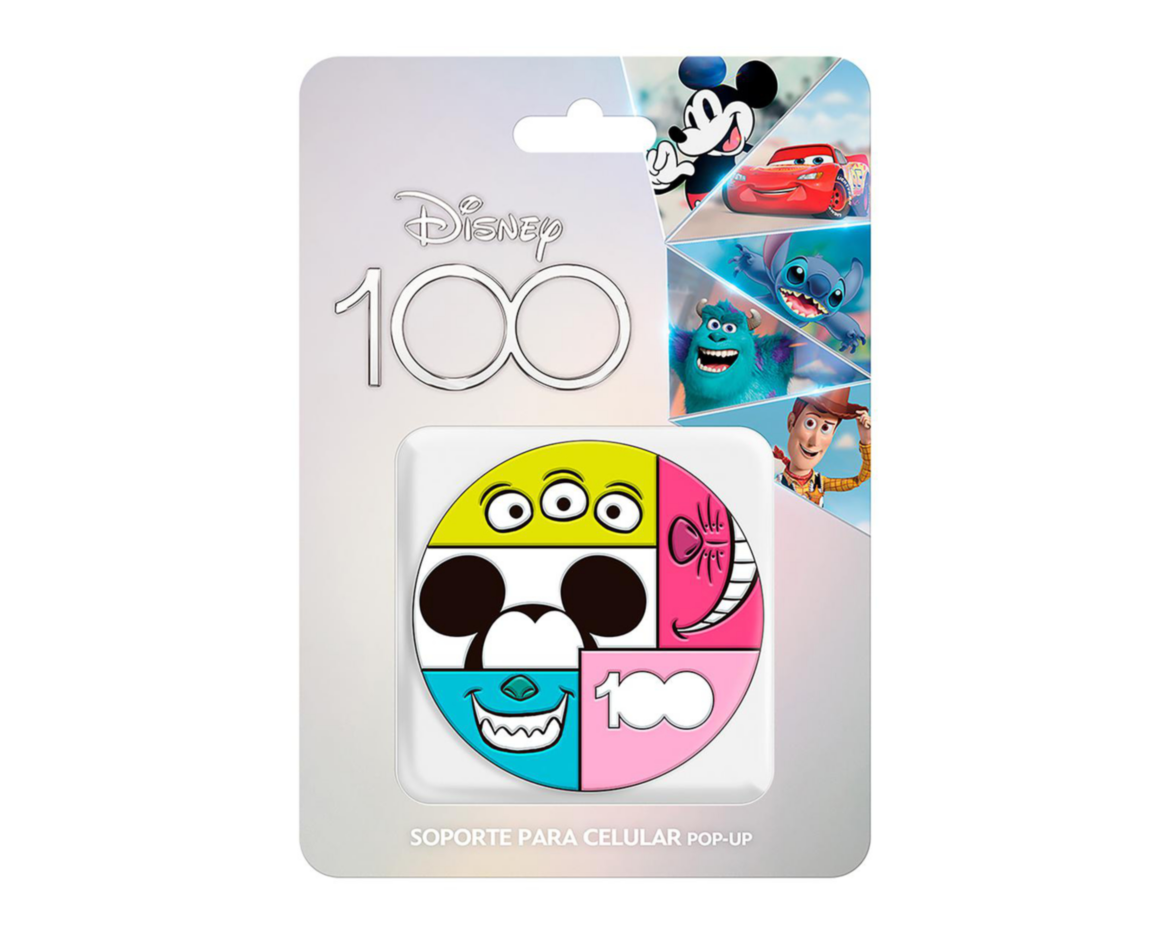 Foto 2 | Soporte Adherible Disney 100 Multicolor para Celular
