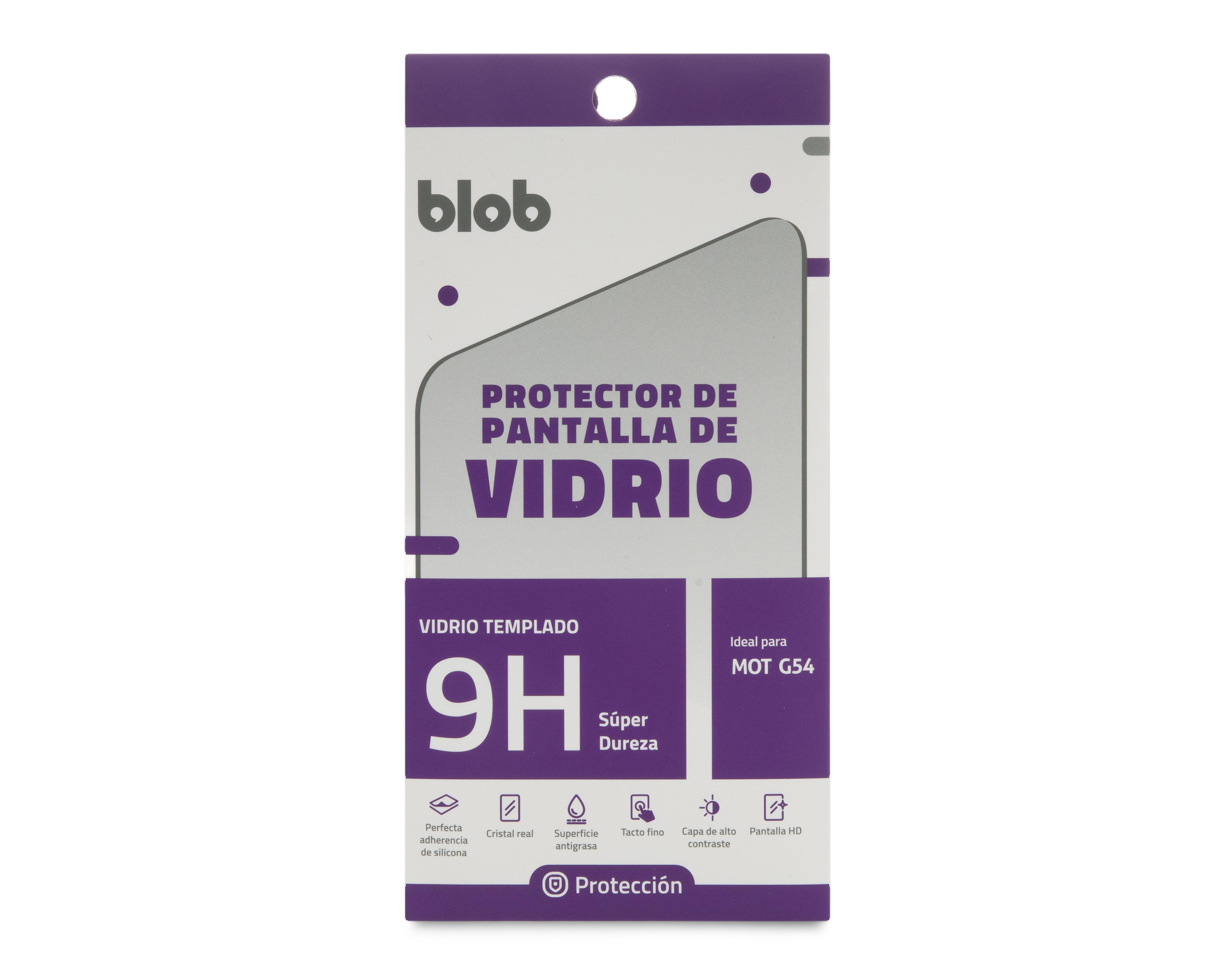 Foto 2 pulgar | Protector de Pantalla Blob para Motorola Moto G54