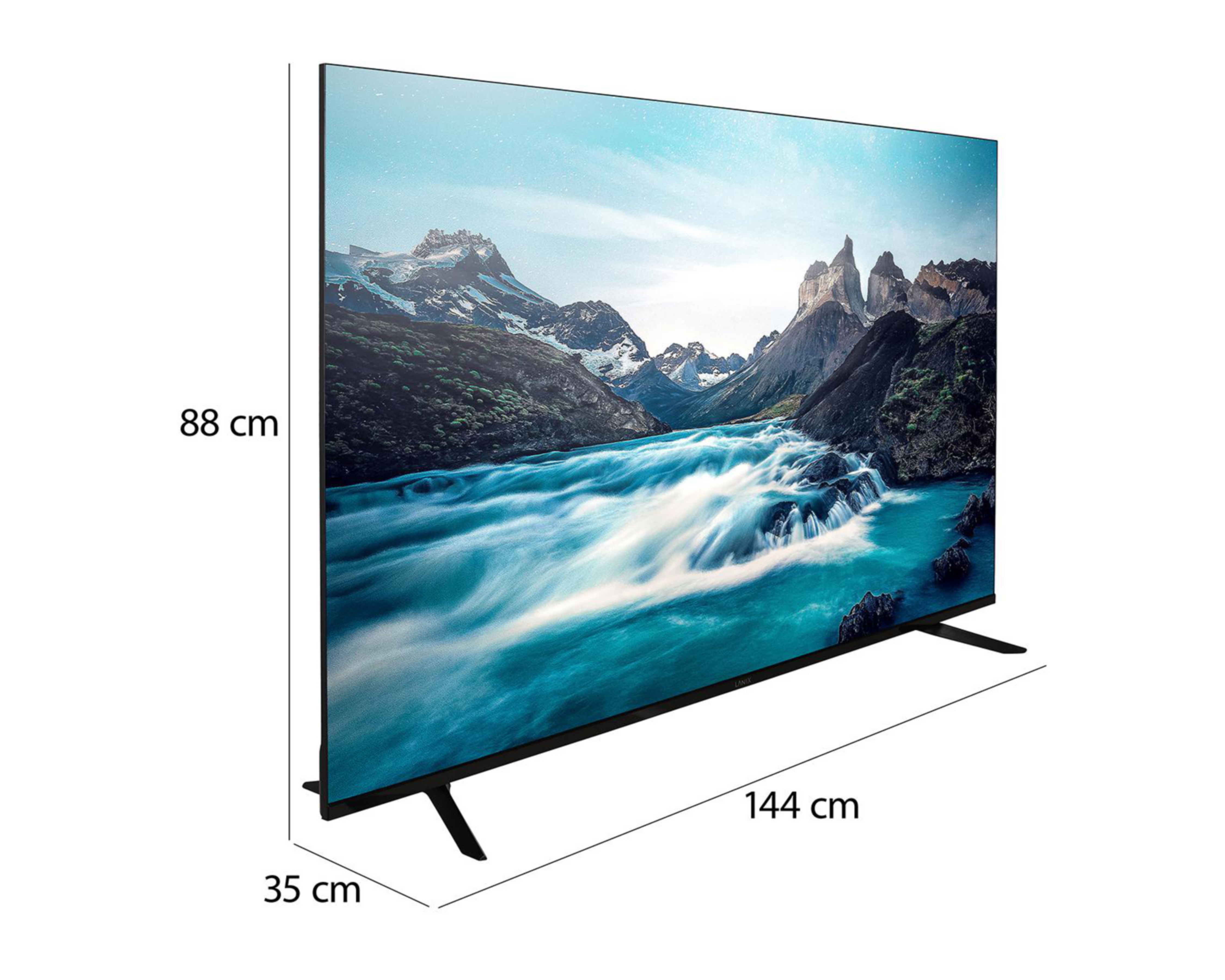 Foto 6 pulgar | Pantalla LED Lanix 65" Ultra HD 4K Smart TV XSMART TV65