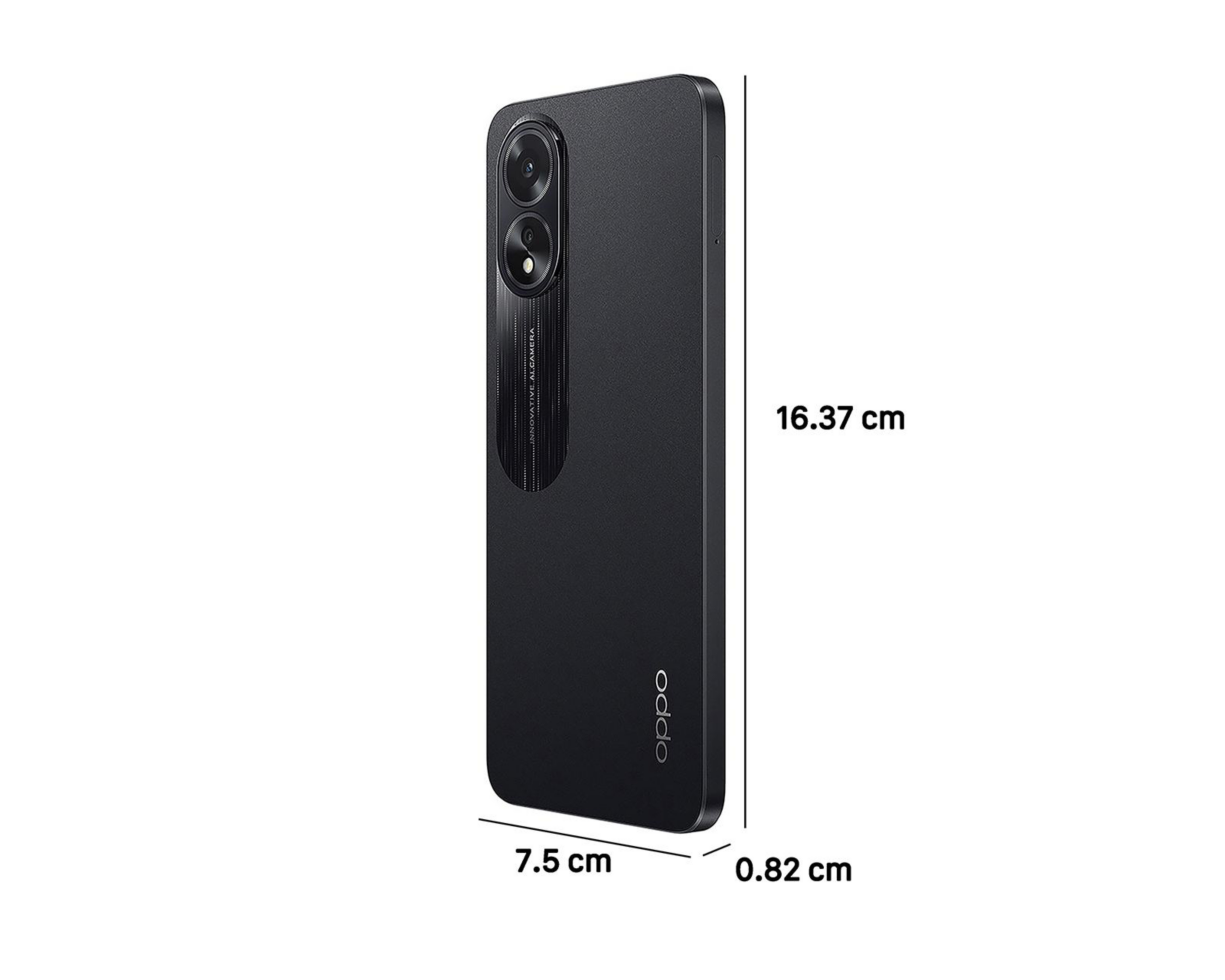 Foto 10 pulgar | Movistar Oppo A38 128 GB Negro