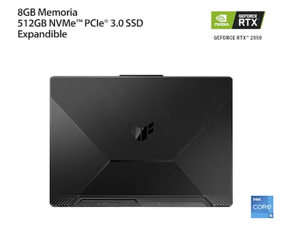 Foto 2 | Laptop Gamer Asus TUF F15 15.6" Windows 11 Home Intel Core i5 Nvidia Geforce RTX 2050 8 GB RAM 512 GB SSD