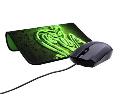 Foto 4 | Bundle Razer Gamer Mouse Abyssus Lite + Mousepad Goliathus Mobile