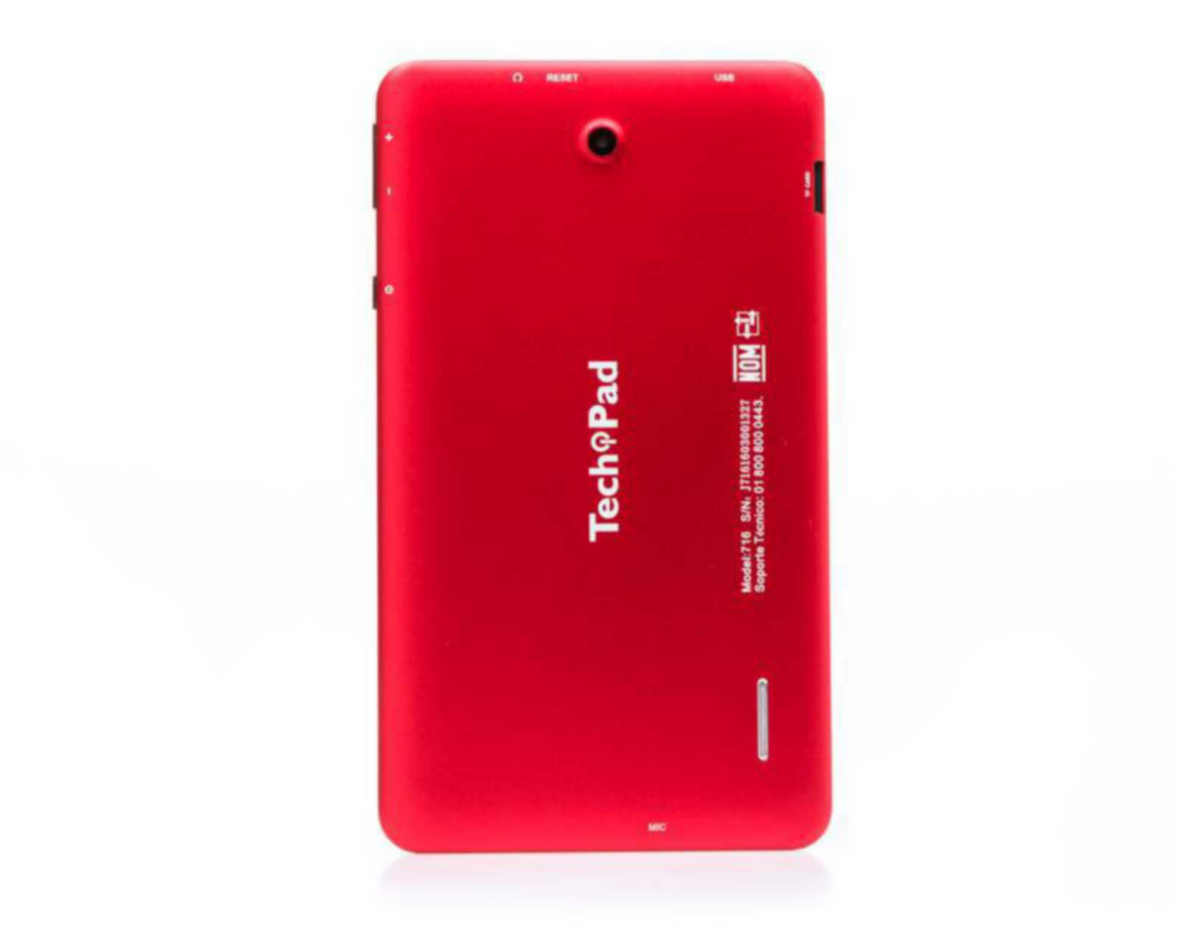 Foto 7 pulgar | Tablet Techpad 716 7" 16 GB Wi-Fi Android 1 GB Roja