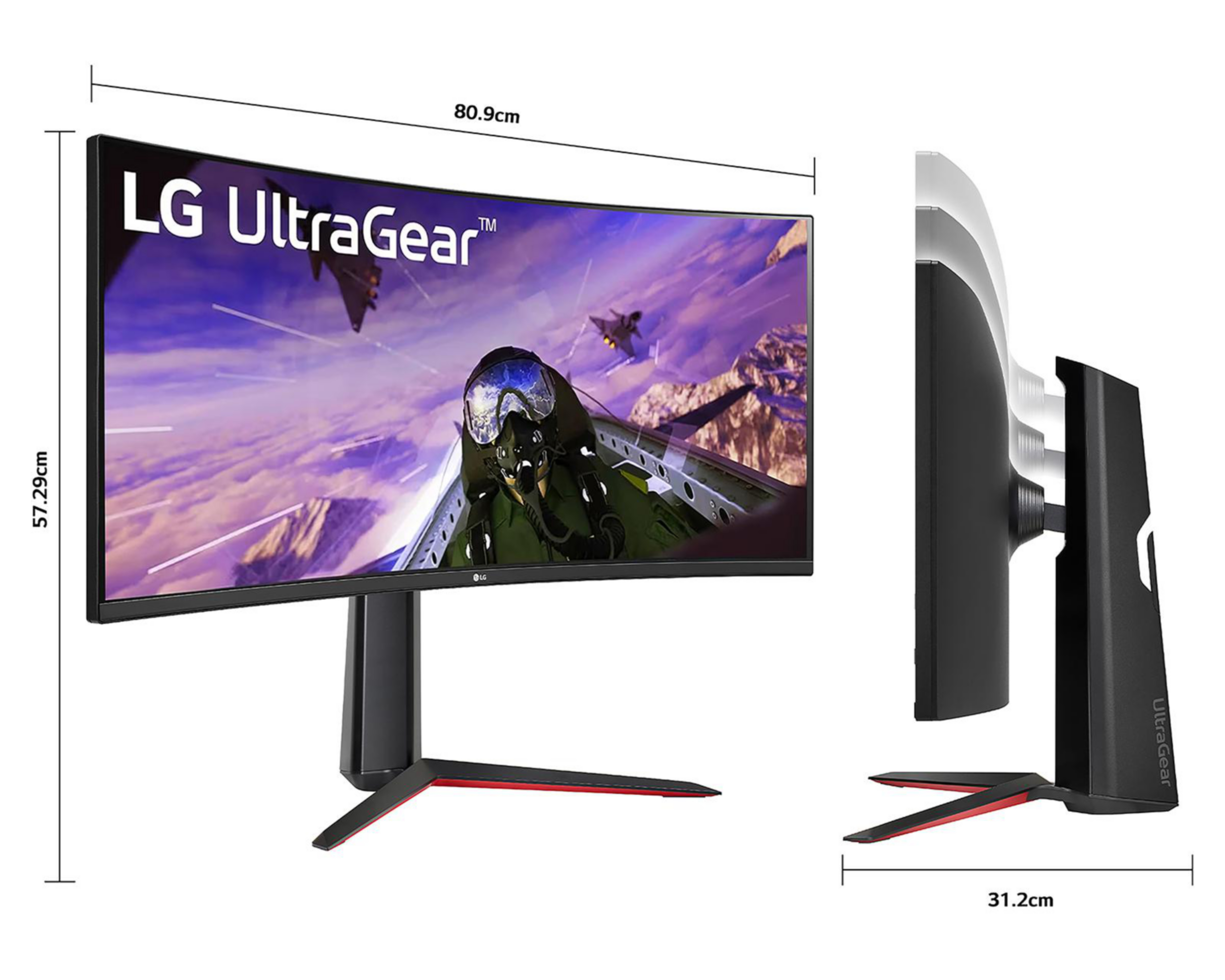 Foto 11 pulgar | Monitor Gamer LG UltraGear 34" QHD 1 ms 160 Hz