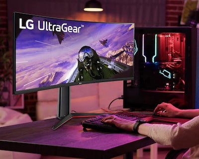 Foto 9 | Monitor Gamer LG UltraGear 34" QHD 1 ms 160 Hz
